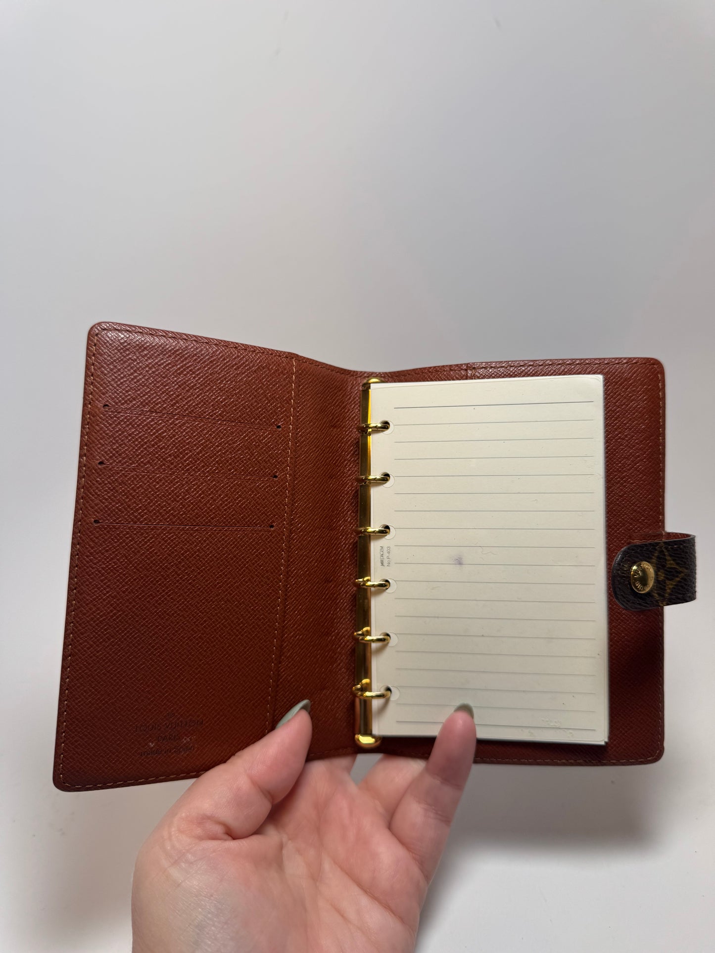 Louis Vuitton Agenda PM Monogram Passport Holder/Agenda Planner- July 2000