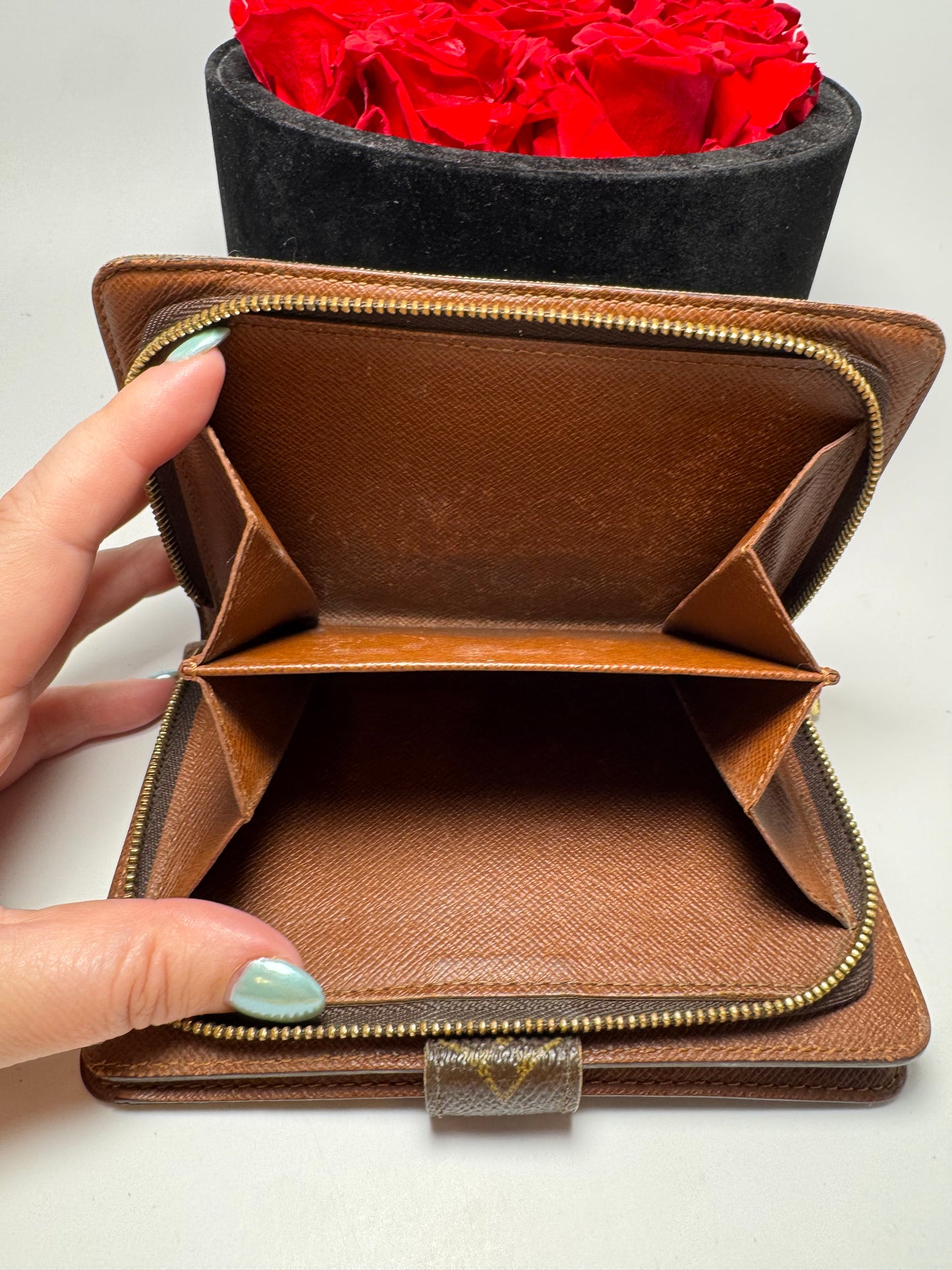 Louis Vuitton Porte Papier Passport Wallet Monogram