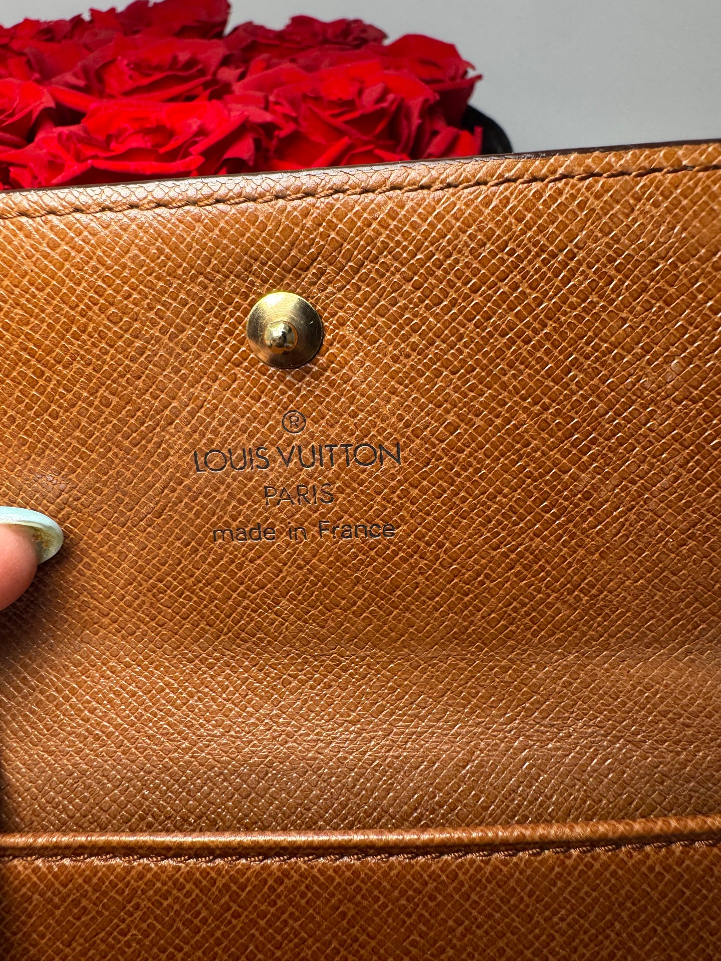 Louis Vuitton Elise Monogram Trifold Wallet