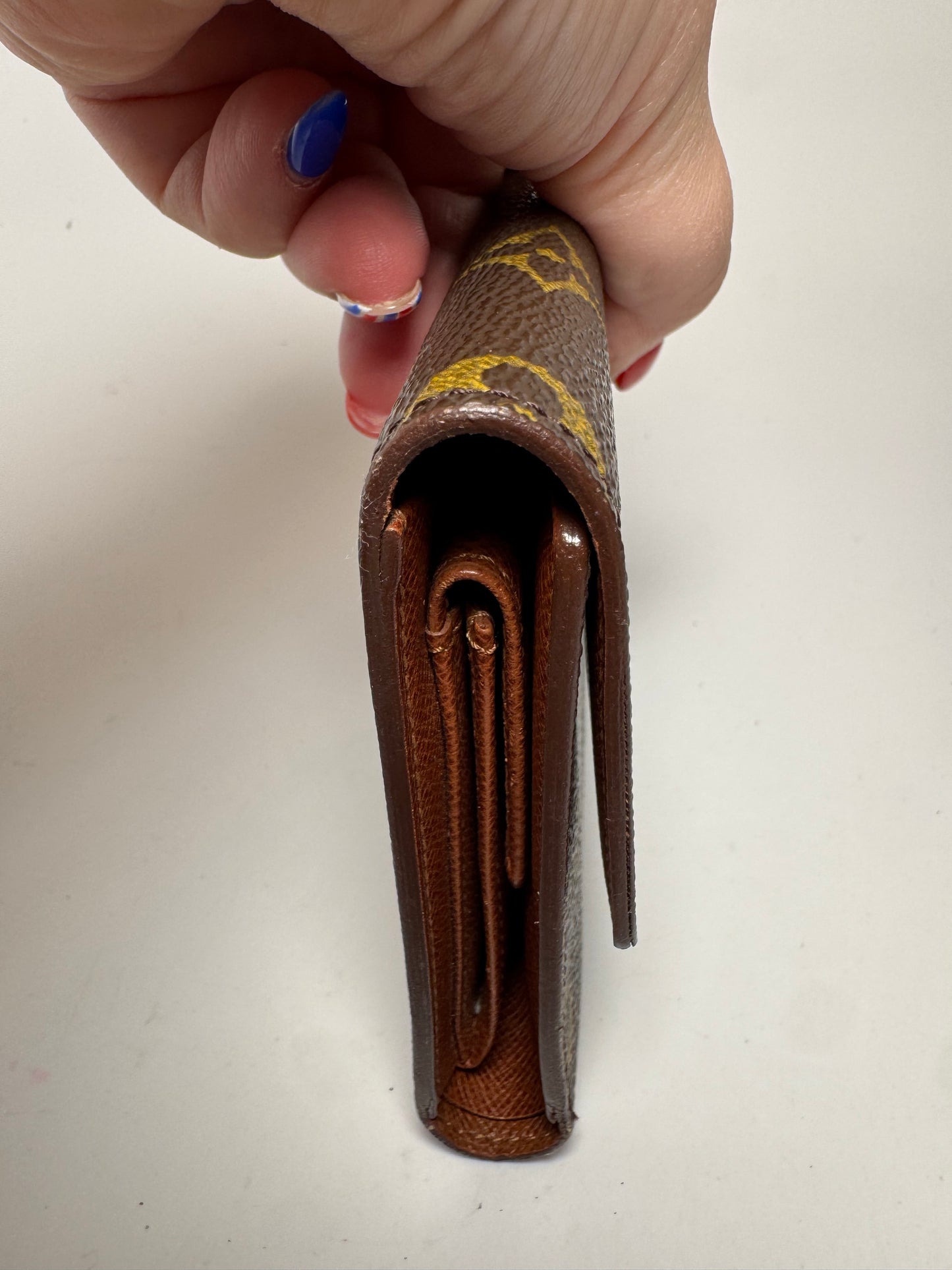 Louis Vuitton Monogram Porte Tresor Etui Papiers Wallet April 2000 in France
