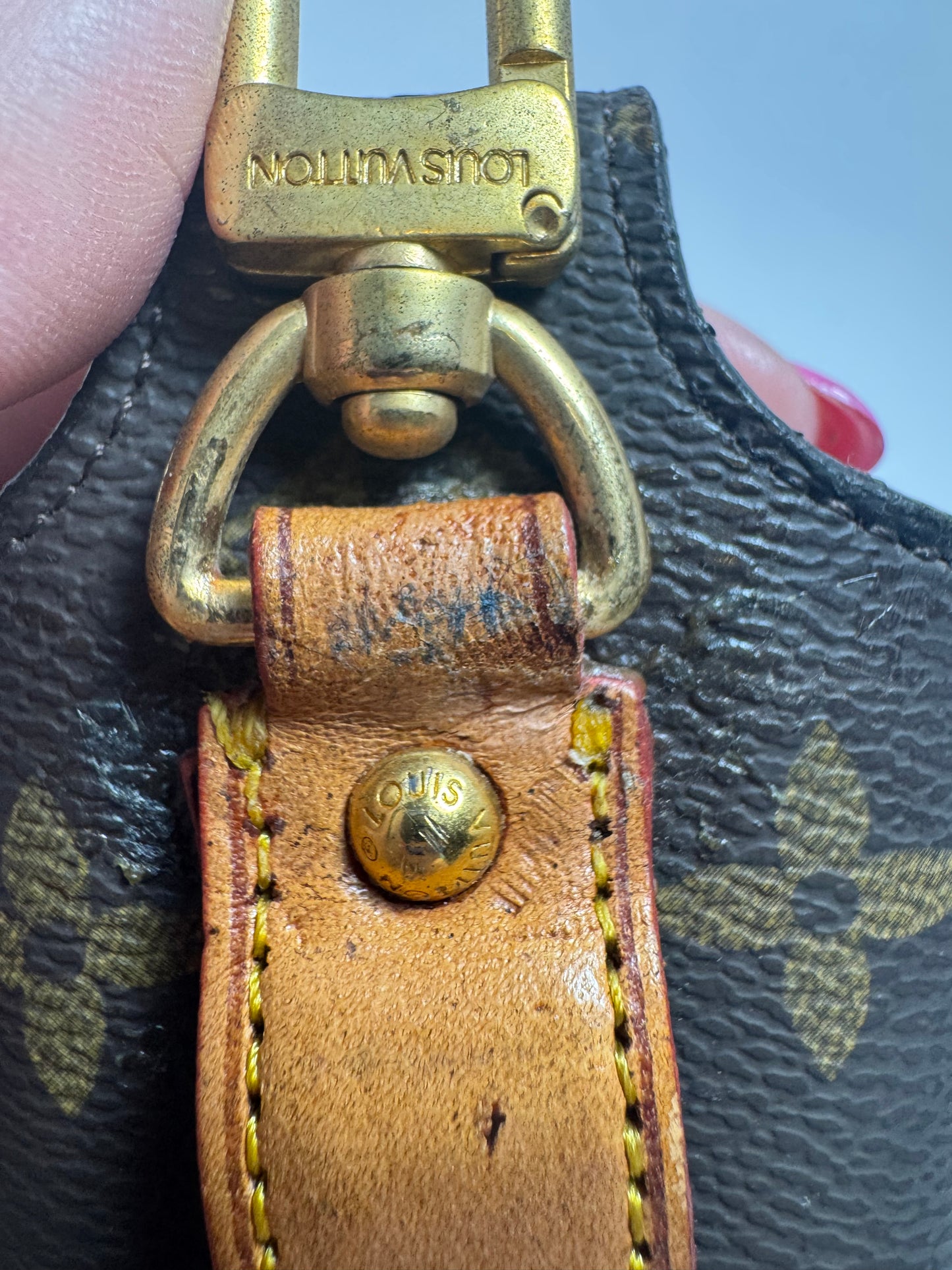 Louis Vuitton Monogram Phone Holder/Cosmetic Pouch