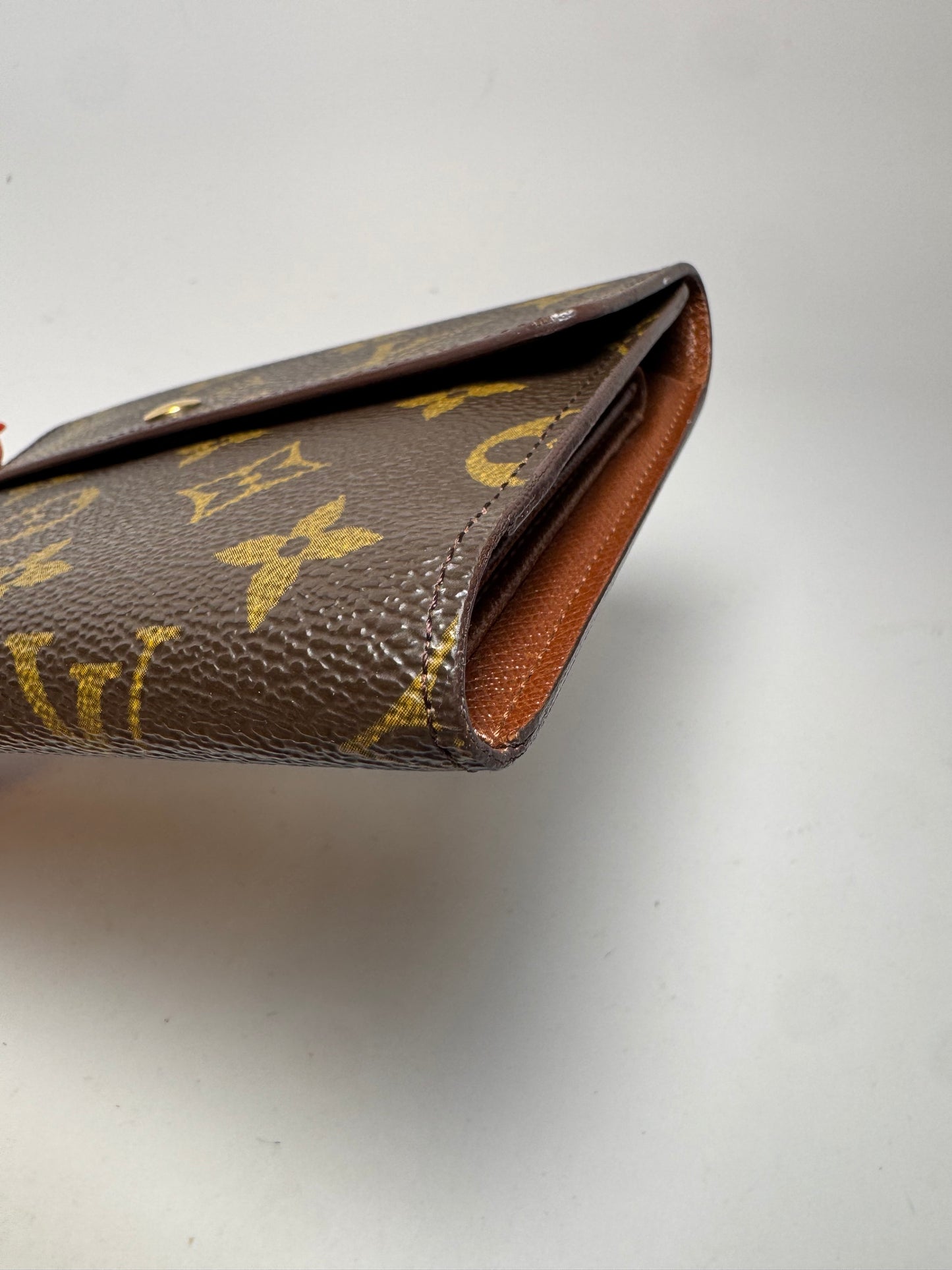 Louis Vuitton Monogram Porte Tresor Etui Papiers Wallet January 1996 in France