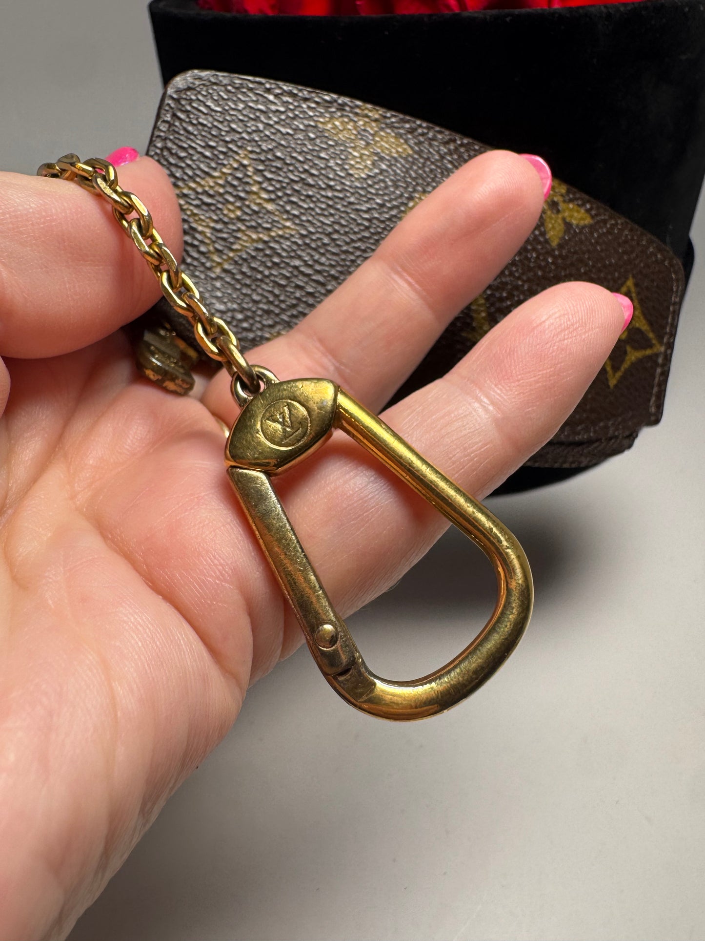 Louis Vuitton Etui Clepia Monogram Key Cles/Key Pouch Vintage