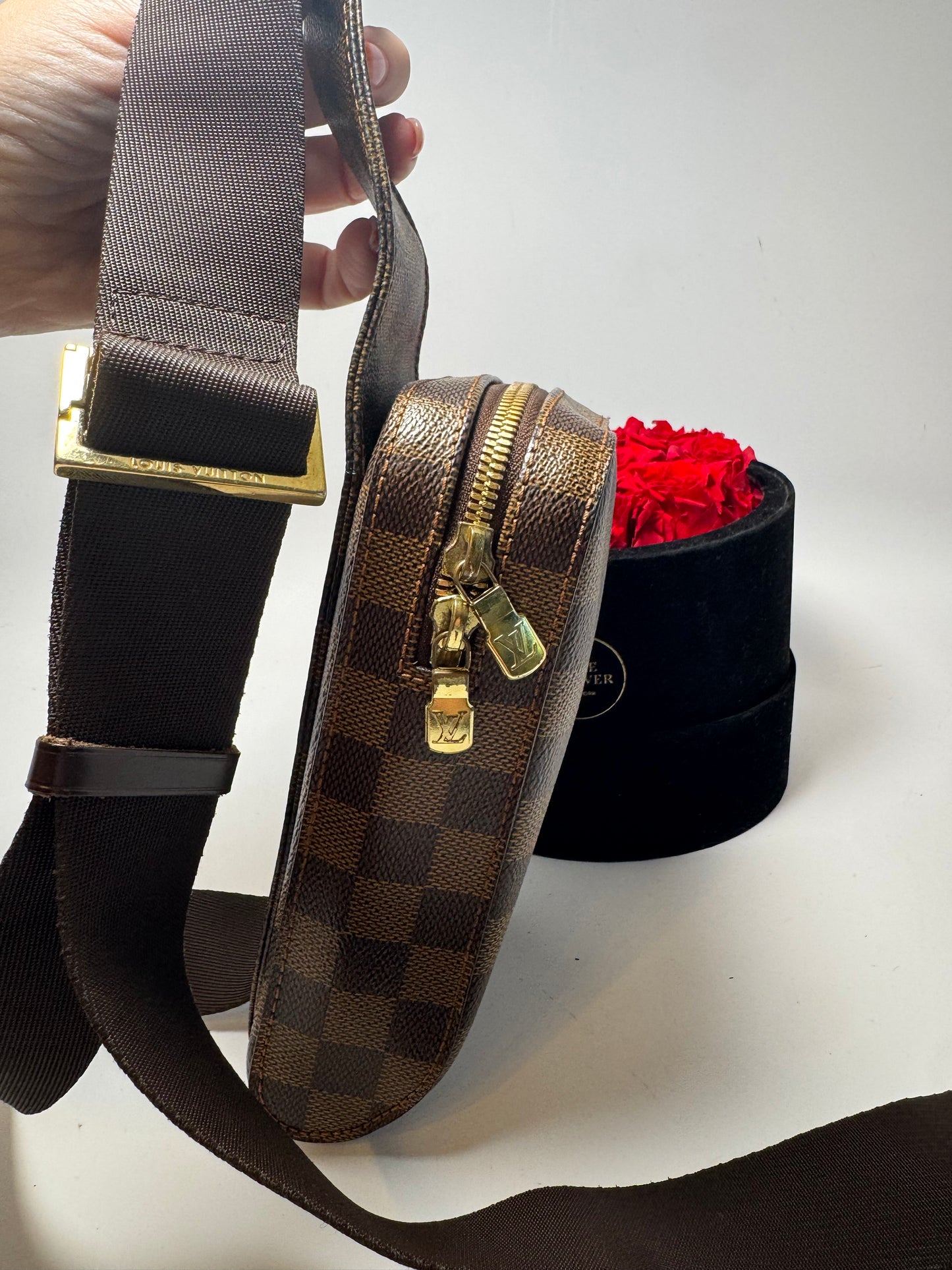 Louis Vuitton Geronimo Damier Ebene Belt Bag/Bum Bag