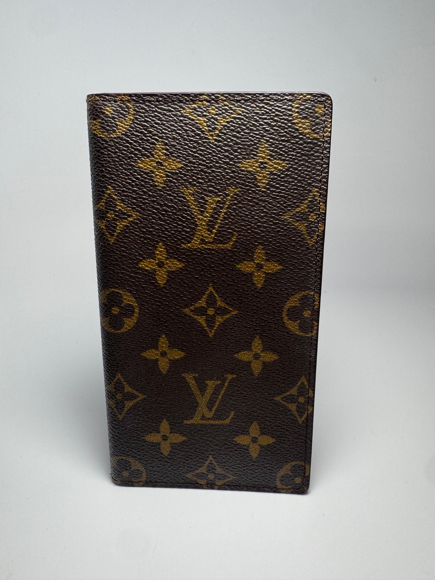 Louis Vuitton Monogram Checkbook Cover/Passport Holder