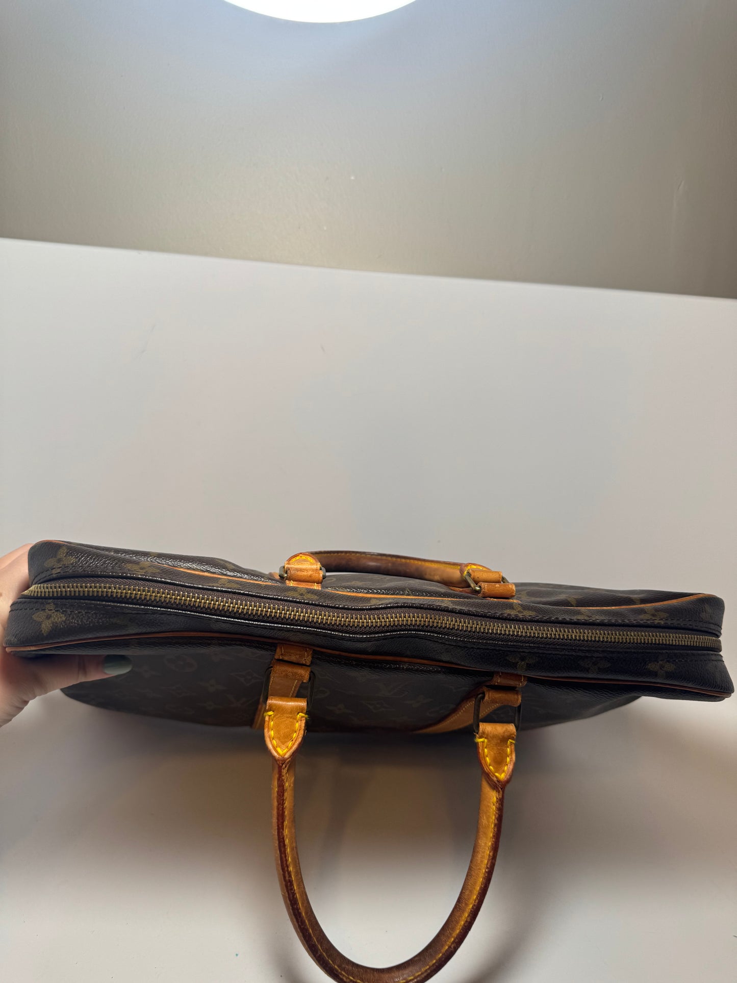 Louis Vuitton Monogram Porte Document Voyage Briefcase