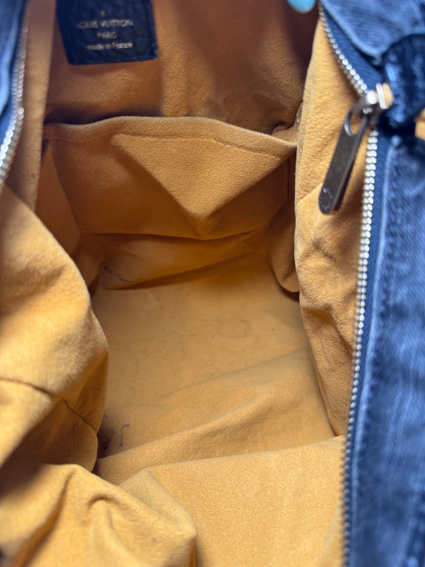 Louis Vuitton Neo Cabby Black Denim Bag