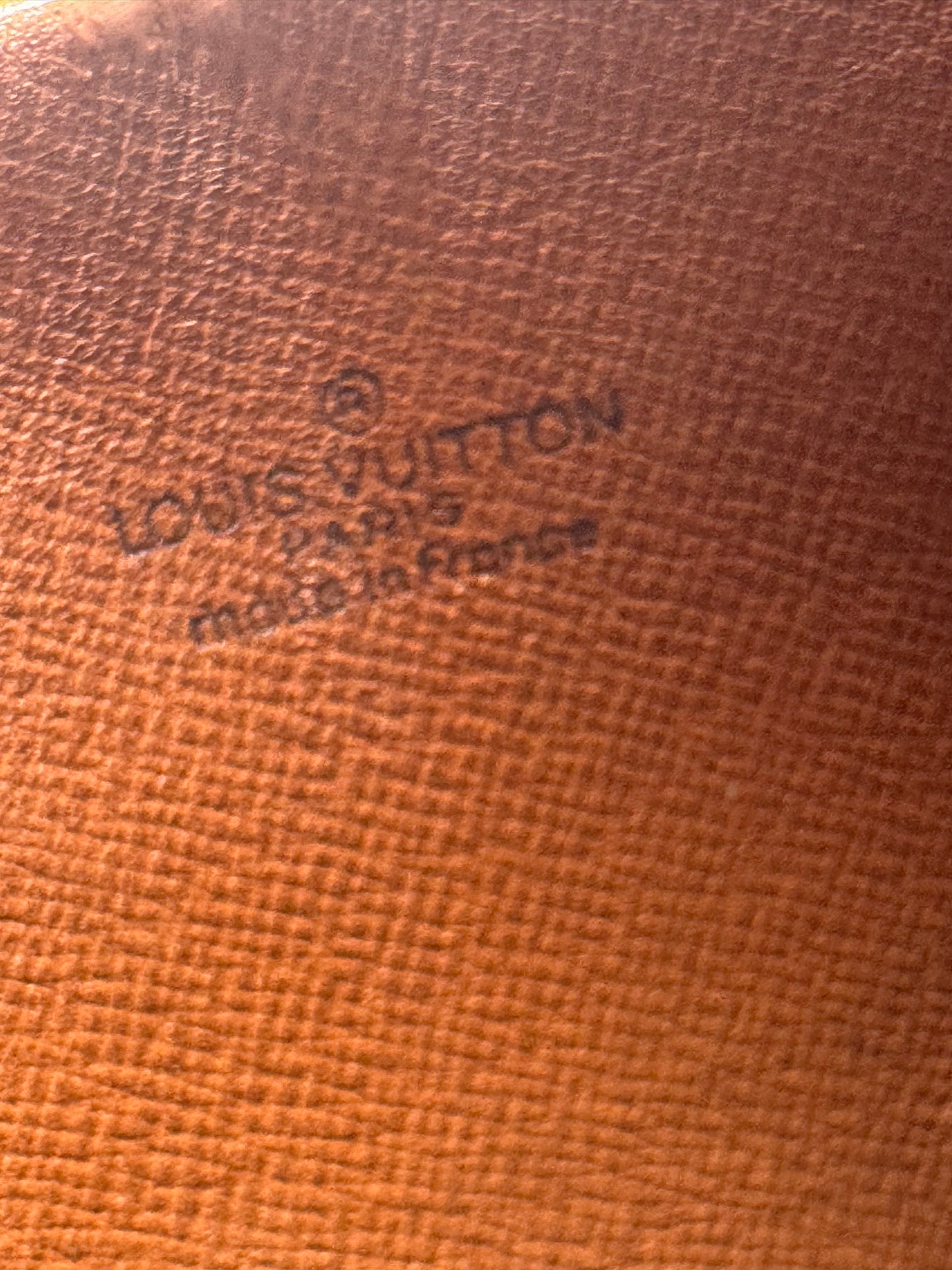 Louis Vuitton Compeigne 23 Monogram Clutch/Toiletry/Travel Pouch- France February 1988