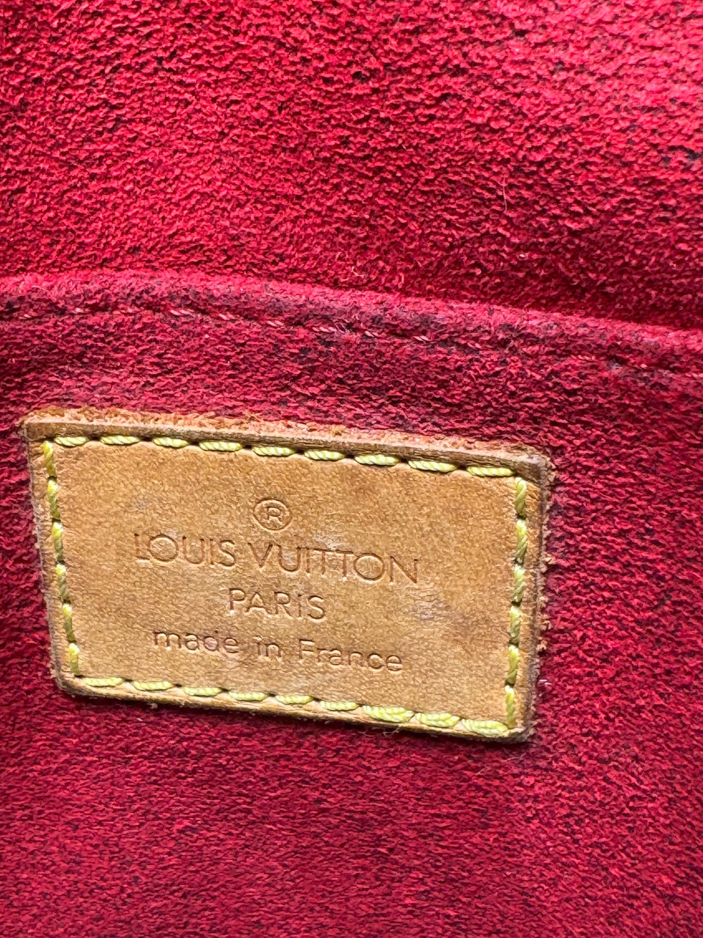 Louis Vuitton Tambourin Monogram Crossbody (RARE!)