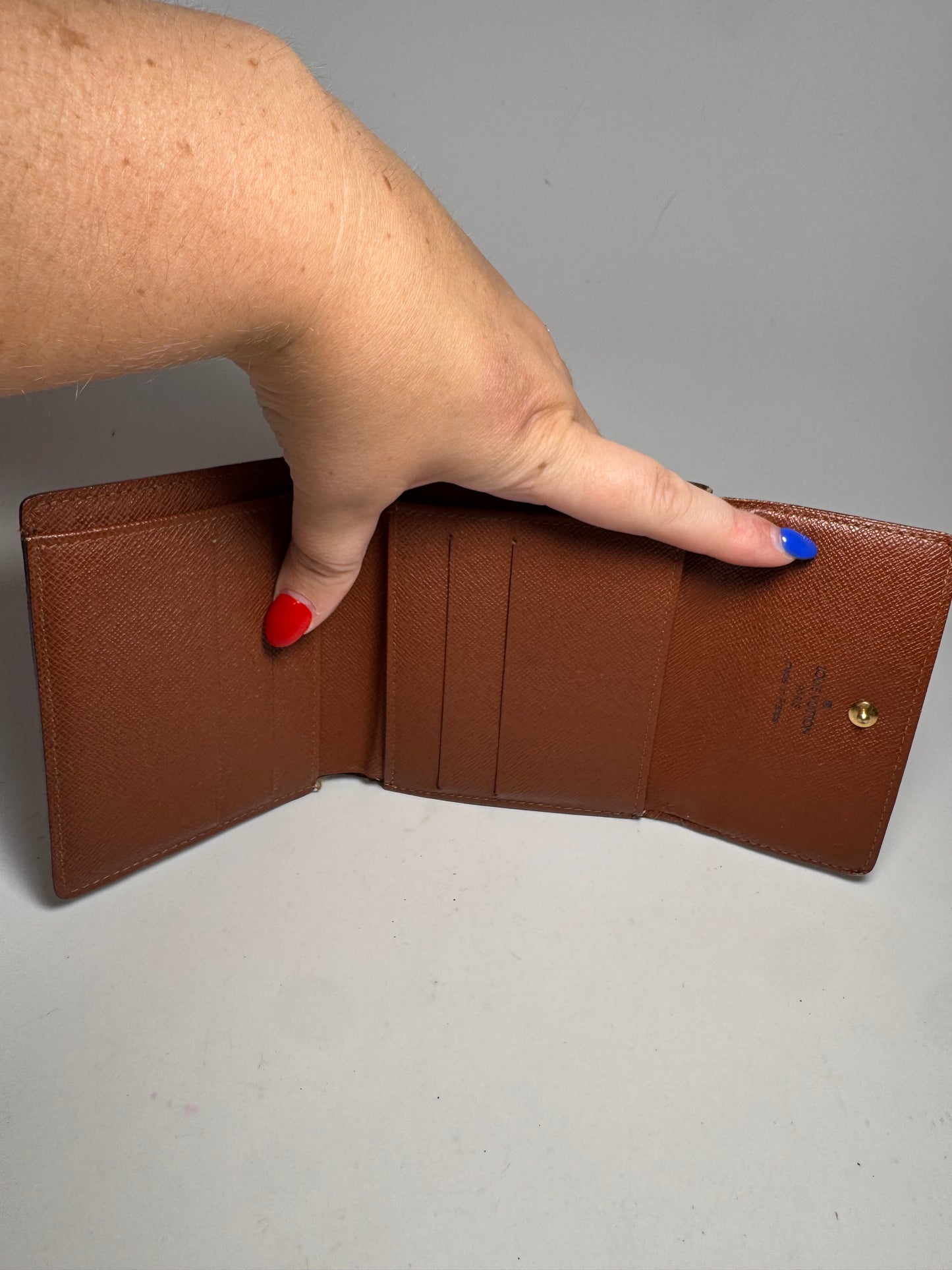 Louis Vuitton Elise Monogram Trifold Wallet