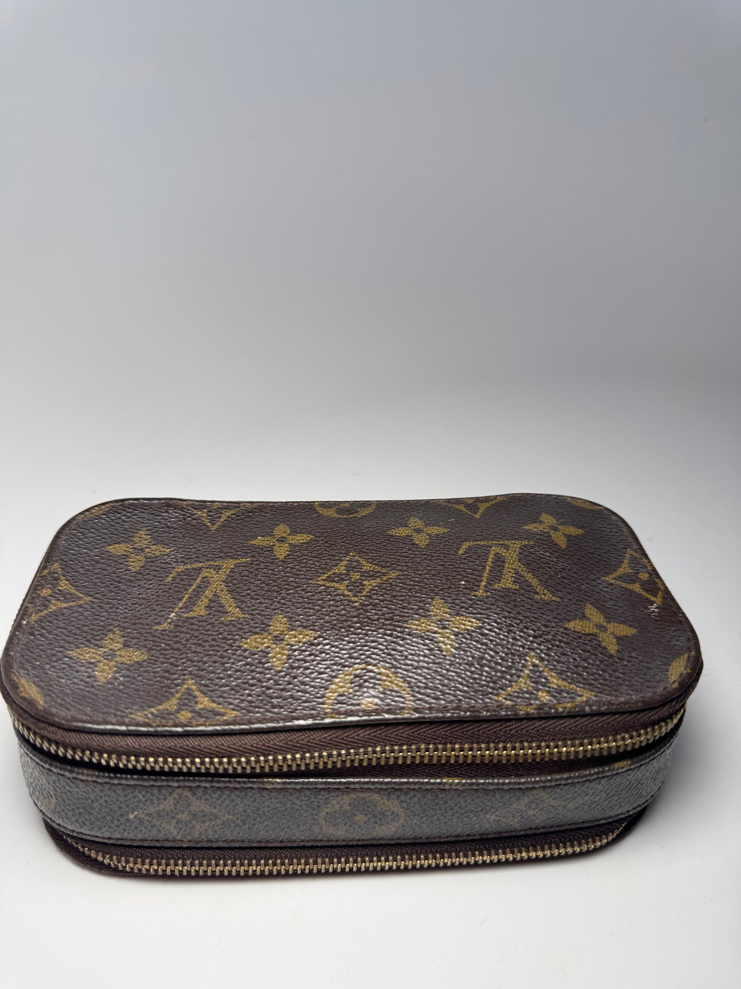 Louis Vuitton Trousse PM Monogram Canvas Toiltery Makeup Case/Pouch- July 2002
