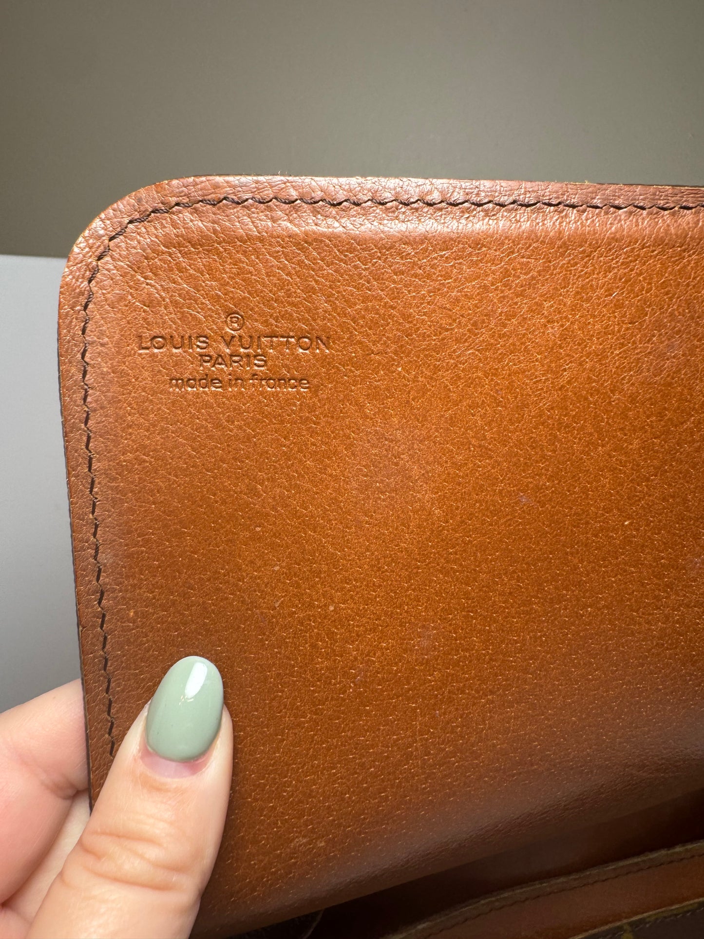 Louis Vuitton Cartouchière GM Monogram Crossbody/Shoulder Bag- Pre Date Code