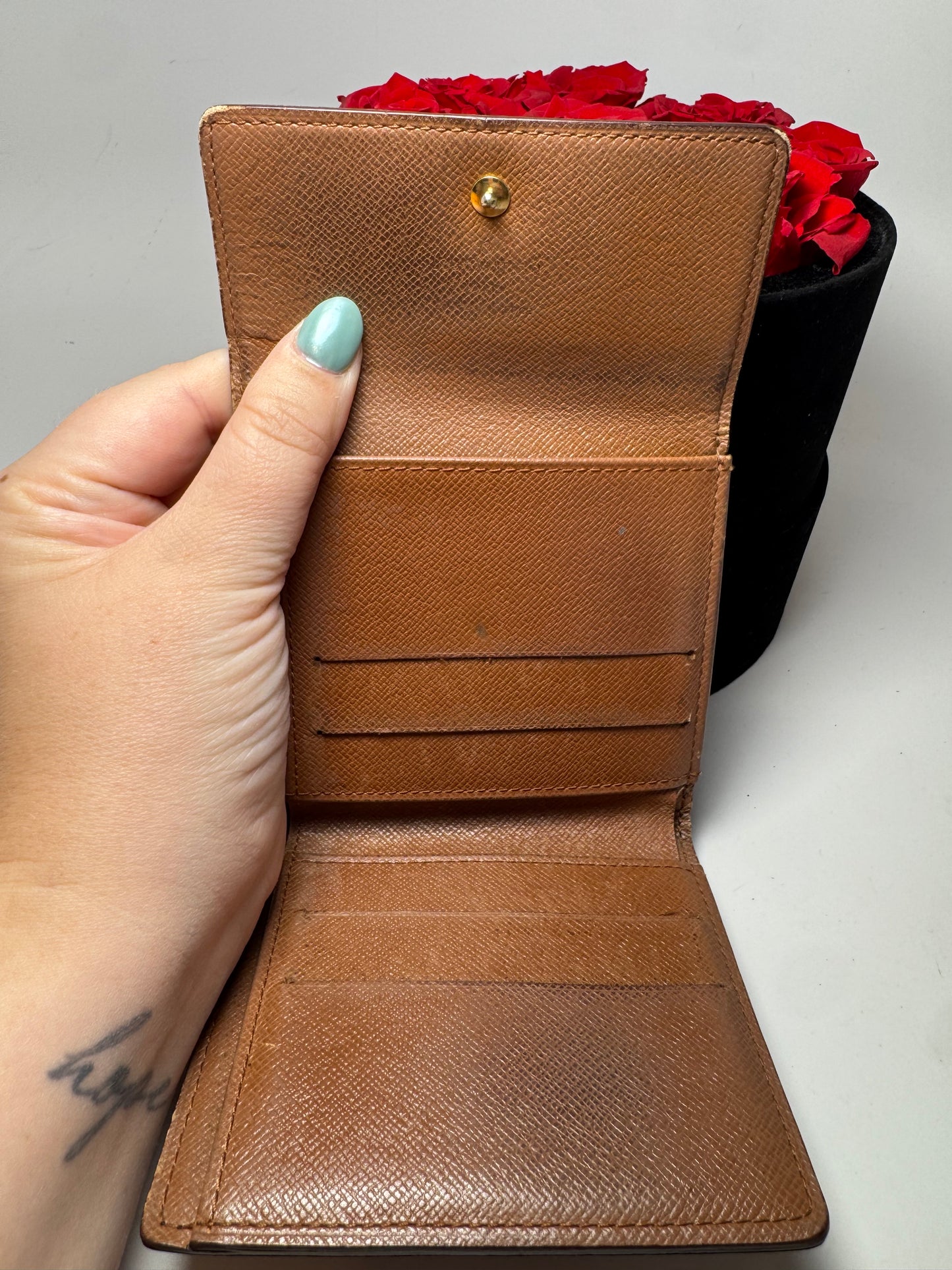 Louis Vuitton Elise Monogram Wallet- Fair Condition 1987 in France