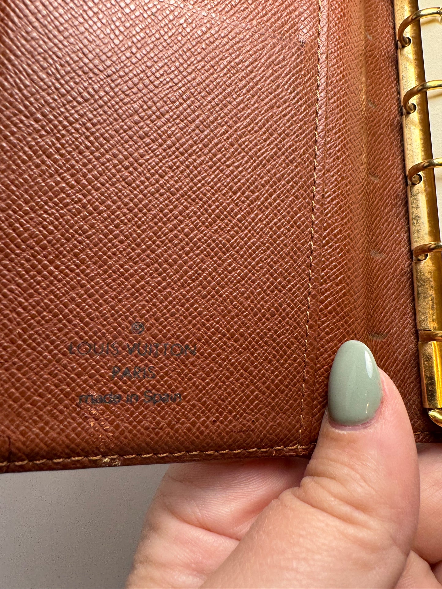 Louis Vuitton Agenda PM Monogram Planner / Passport Holder