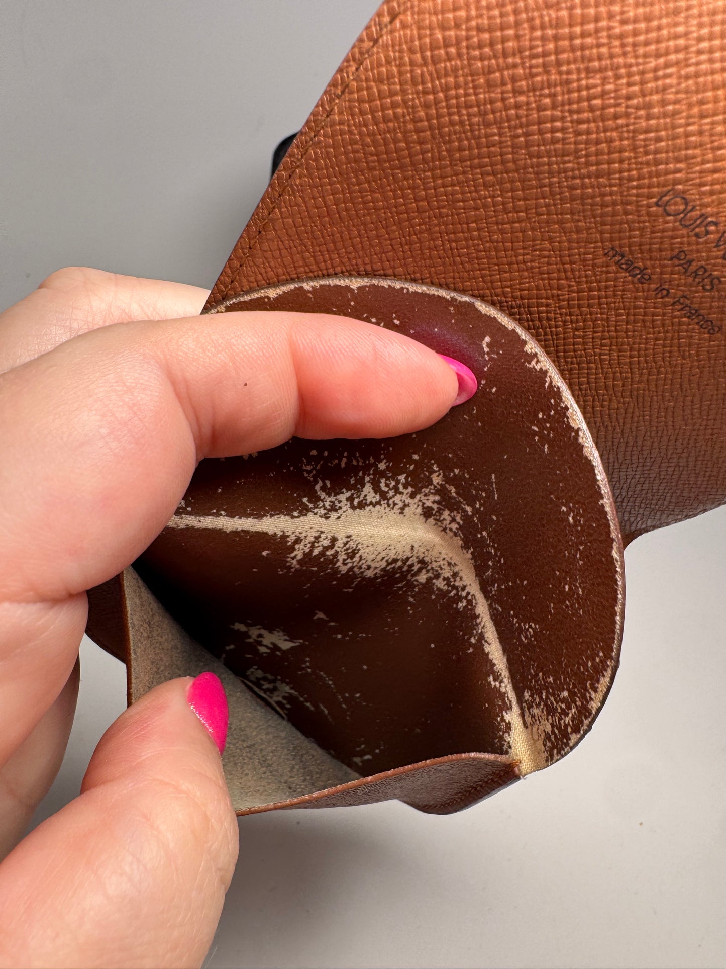 Louis Vuitton Monogram Porte Monnaie Gousset Coin Purse/Coin Pouch