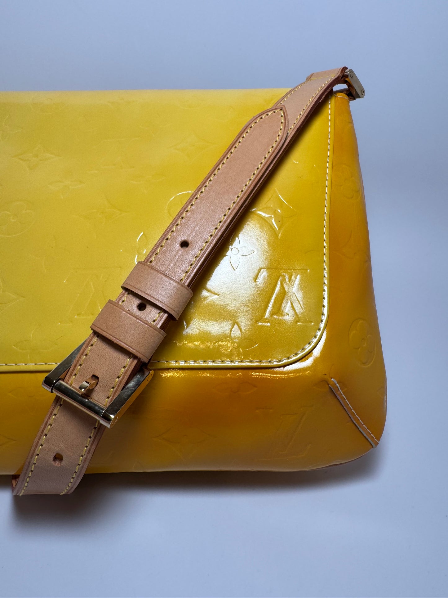 Louis Vuitton Vernis Thompson Street Leather Shoulder Bag Made in Spain