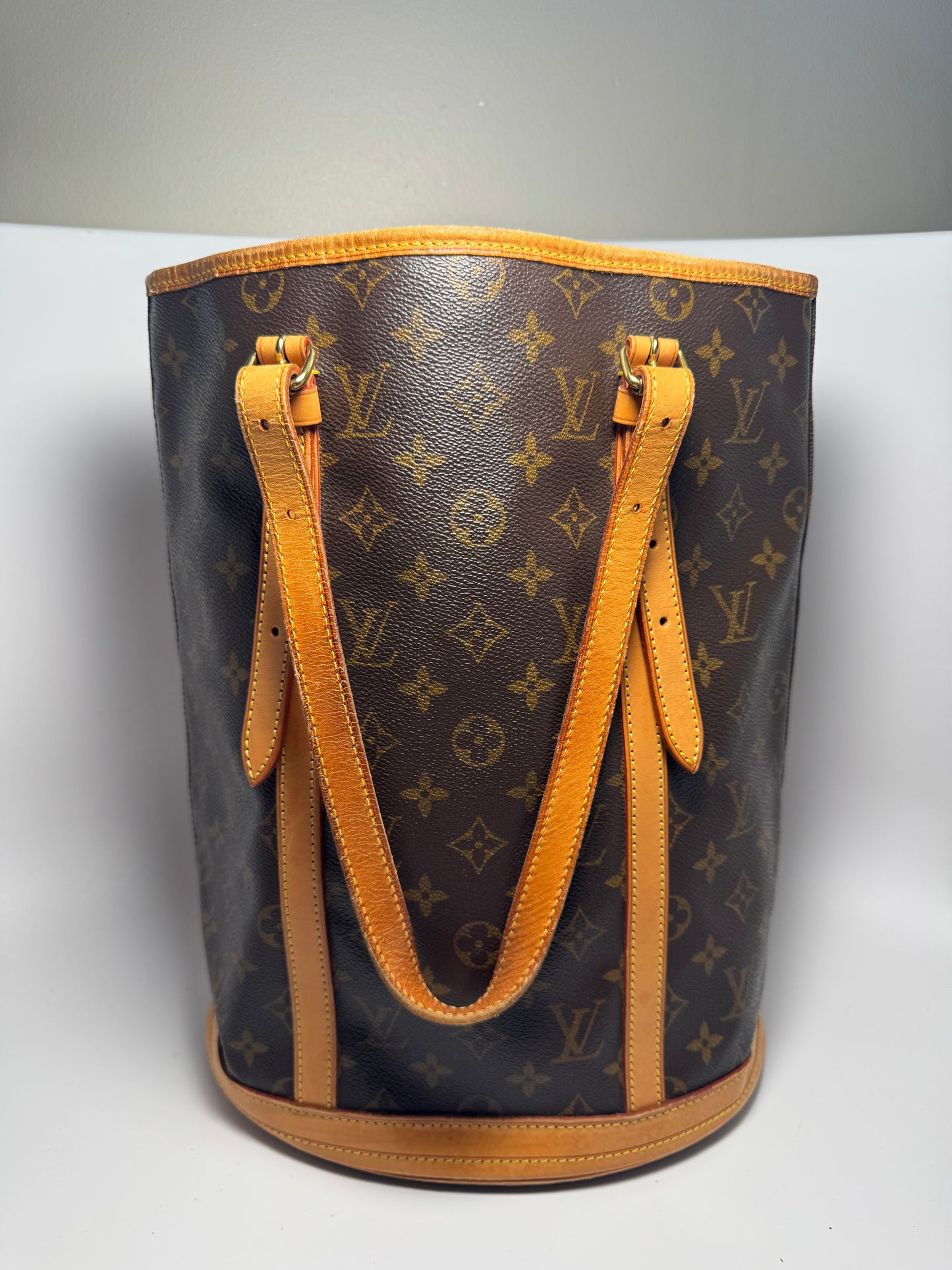 Louis Vuitton Bucket GM Monogram Tote – Made in France September 2001