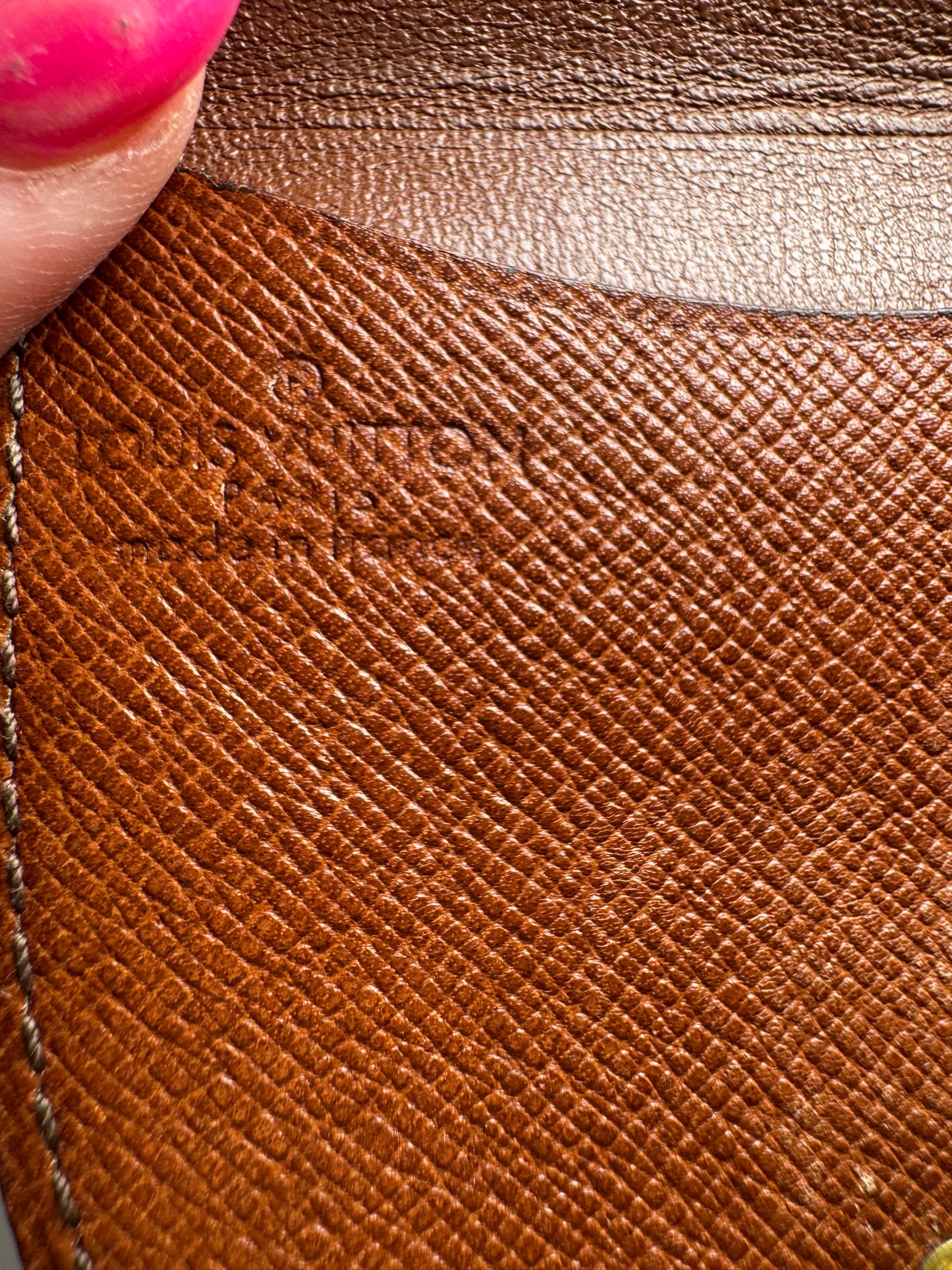Louis Vuitton Monogram Porte Monnaie Gousset Coin Purse/Pouch