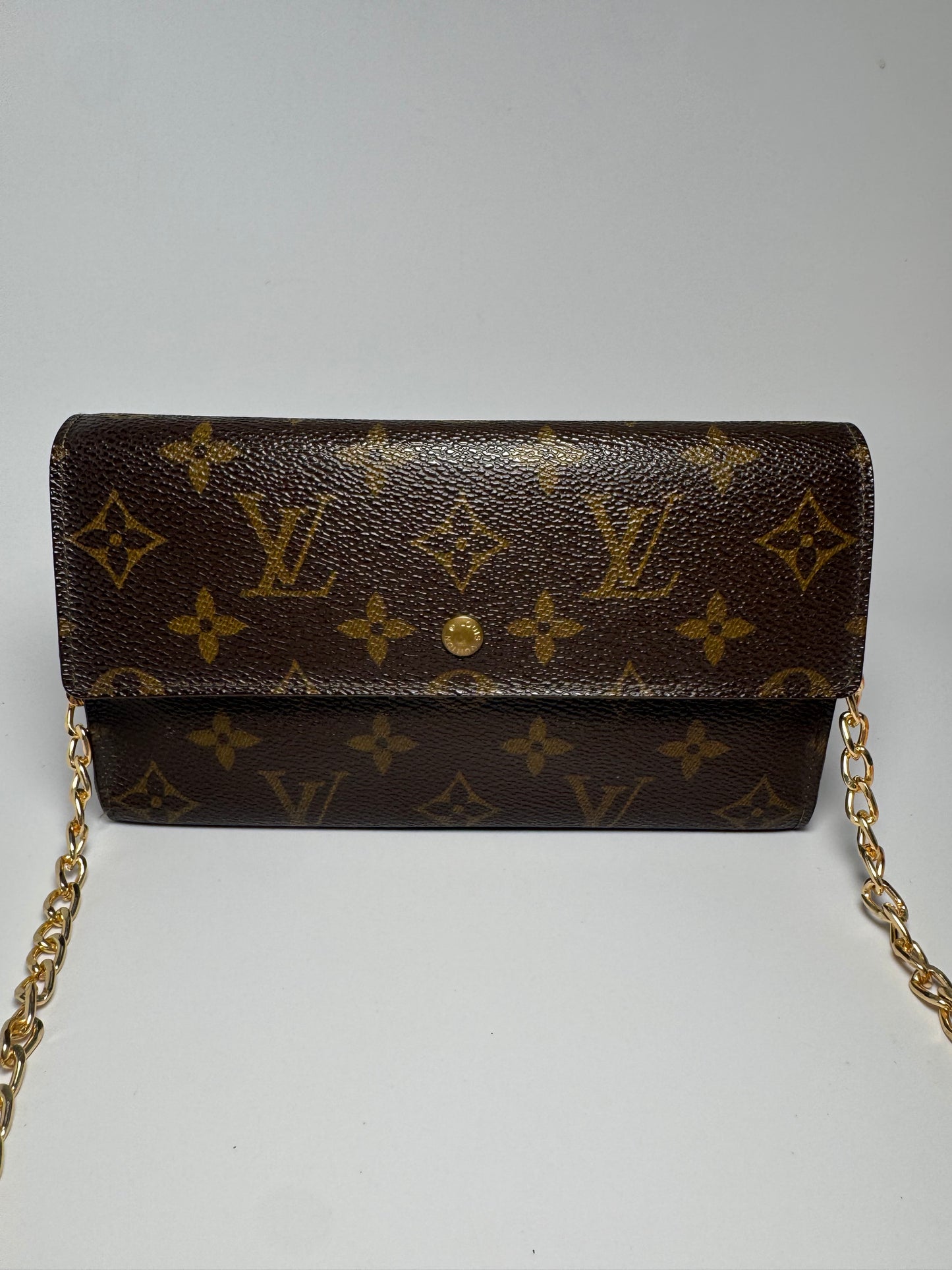 Louis Vuitton Sarah Monogram Wallet on Chain- Vintage 1994 March in France