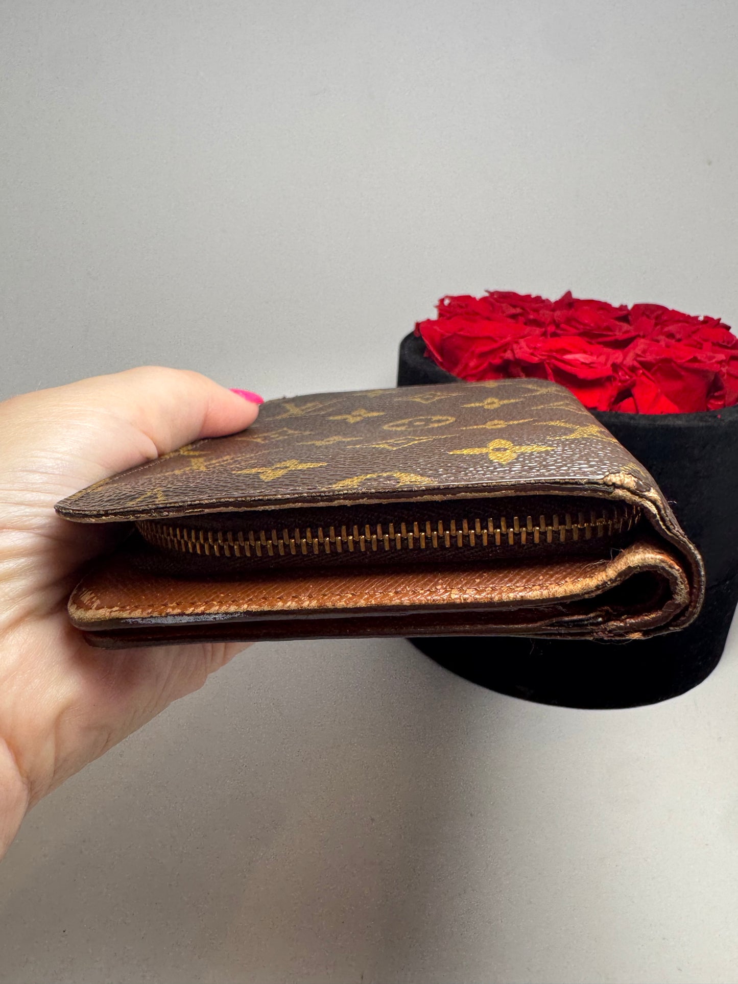 Louis Vuitton Porte Papier Passport Wallet Monogram