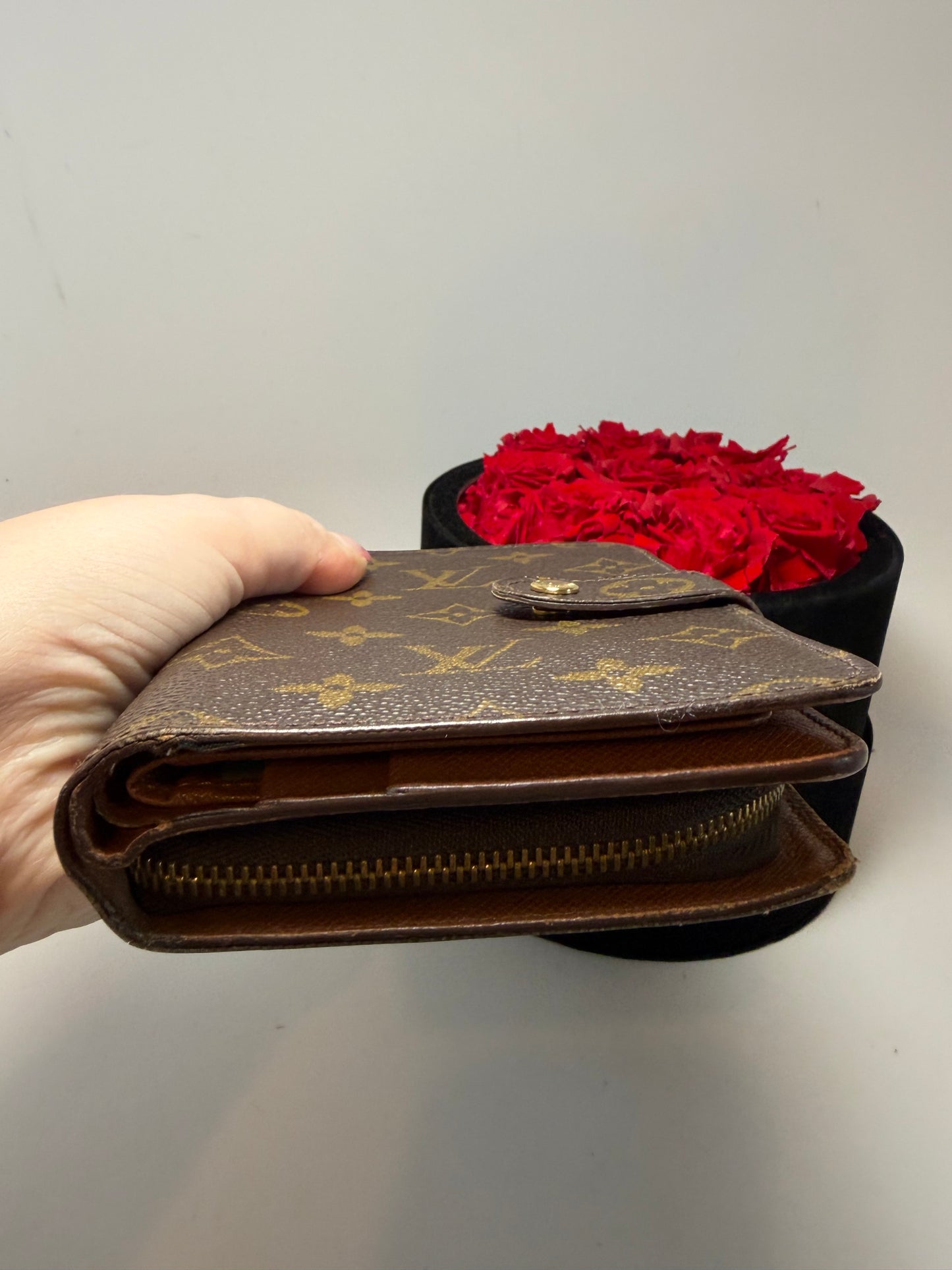 Louis Vuitton Porte Papier Passport Wallet Monogram