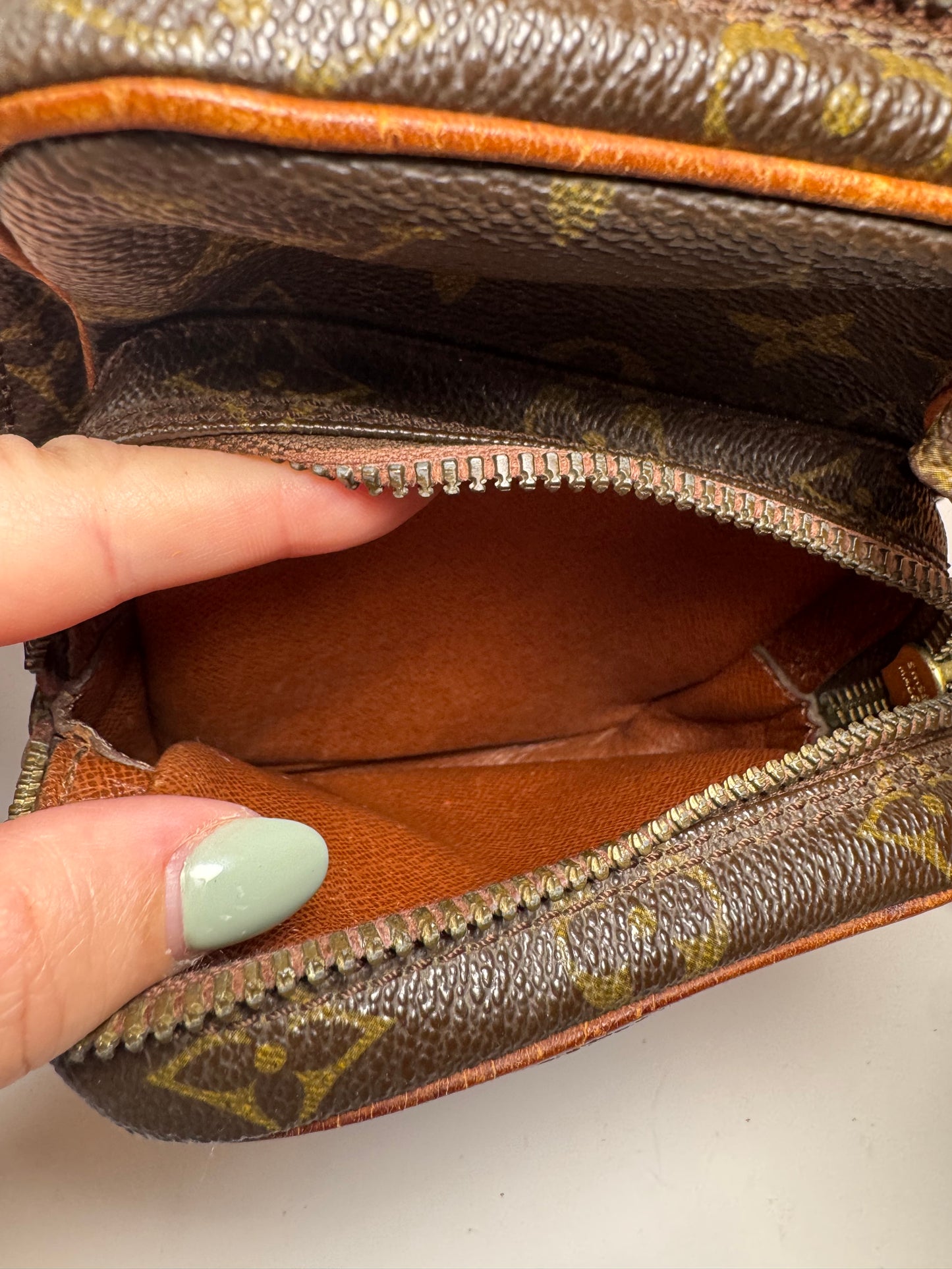 Louis Vuitton Mini Amazon Monogram Crossbody Bag – Vintage 1985, Made in France