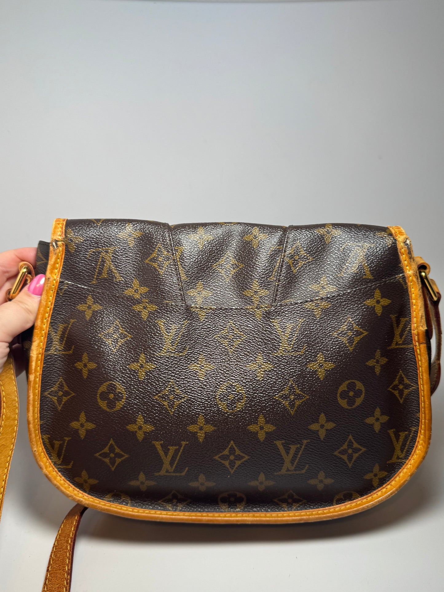 Louis Vuitton Menilmontant PM Monogram Pleated Crossbody