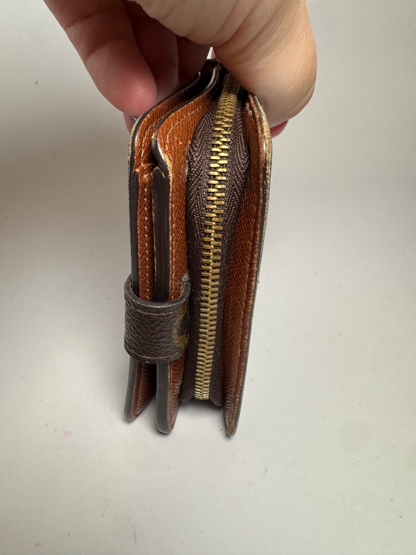 Louis Vuitton Monogram Zippy Compact Wallet
