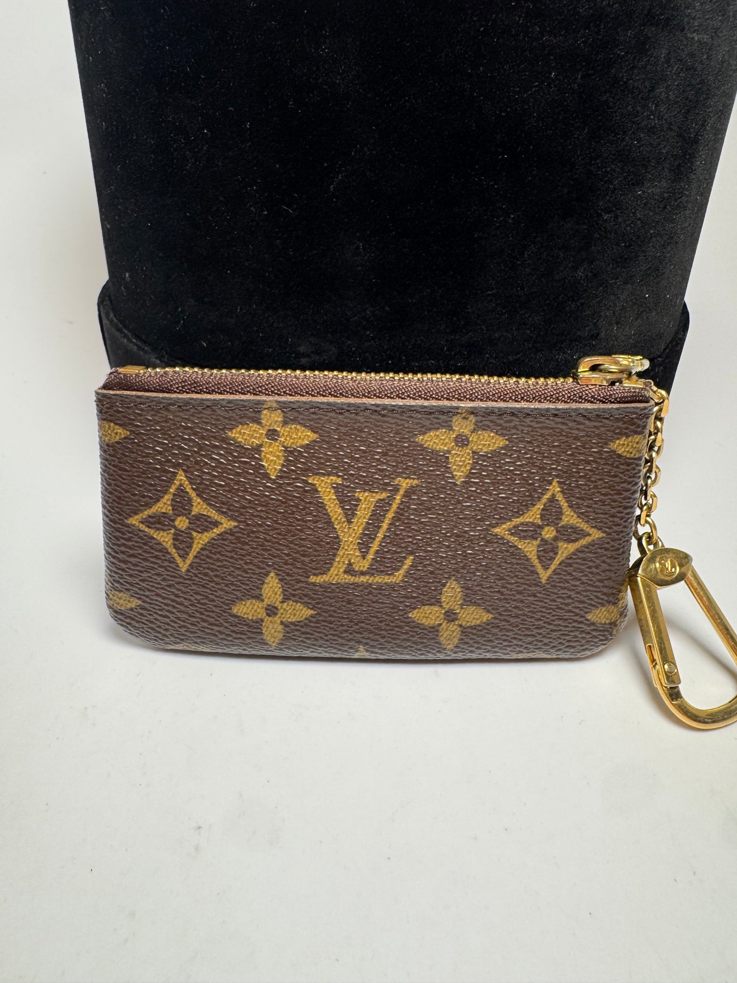 Louis Vuitton Key Cles Key Pouch Monogram Card Case | Made in Spain