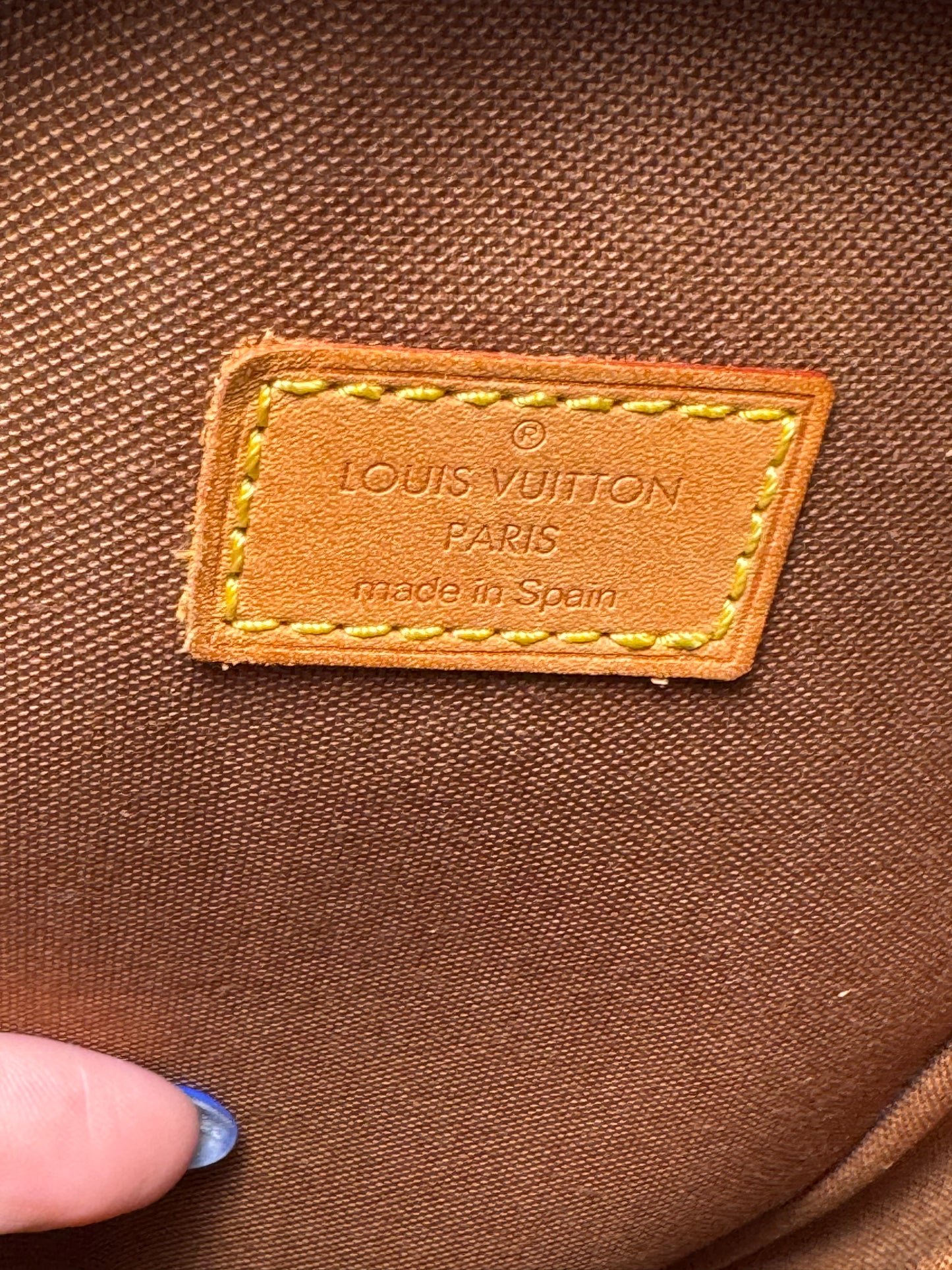Louis Vuitton Monogram Gange Pochette Bum Bag/Sling Bag March 2001