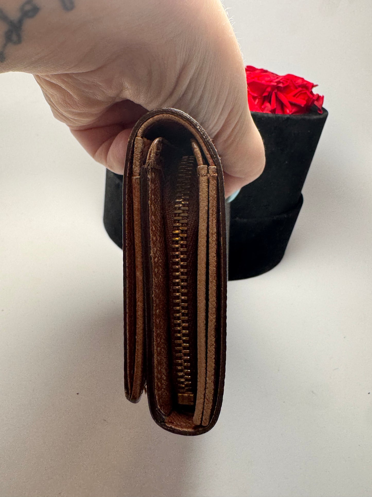 Louis Vuitton Monogram Porte Monnaie Tressor Wallet