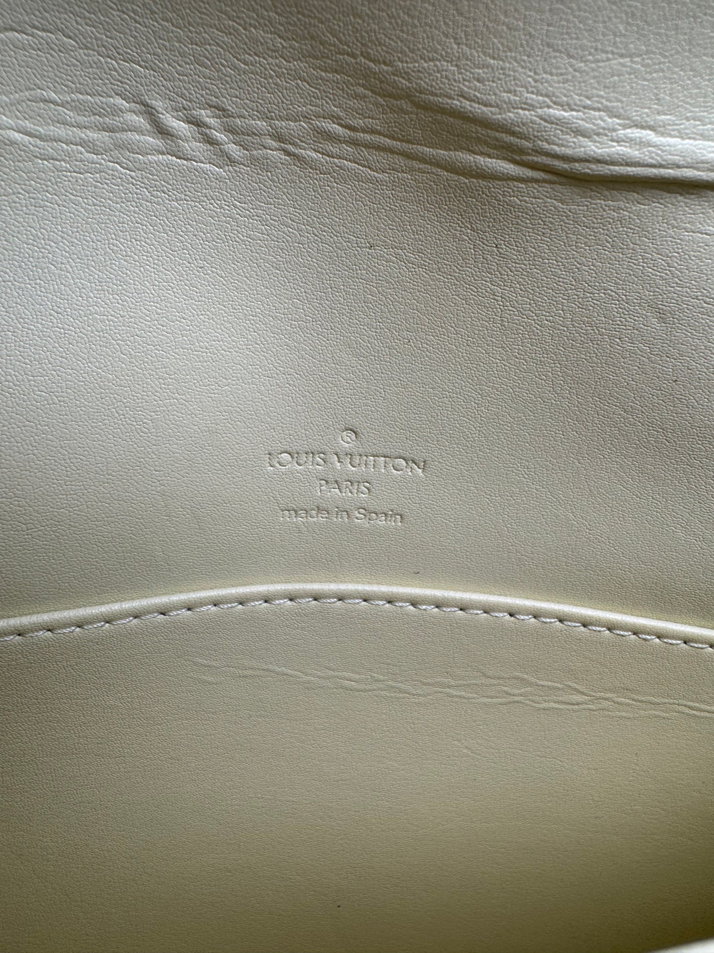 Louis Vuitton Vernis Thompson Street Leather Shoulder Bag Made in Spain