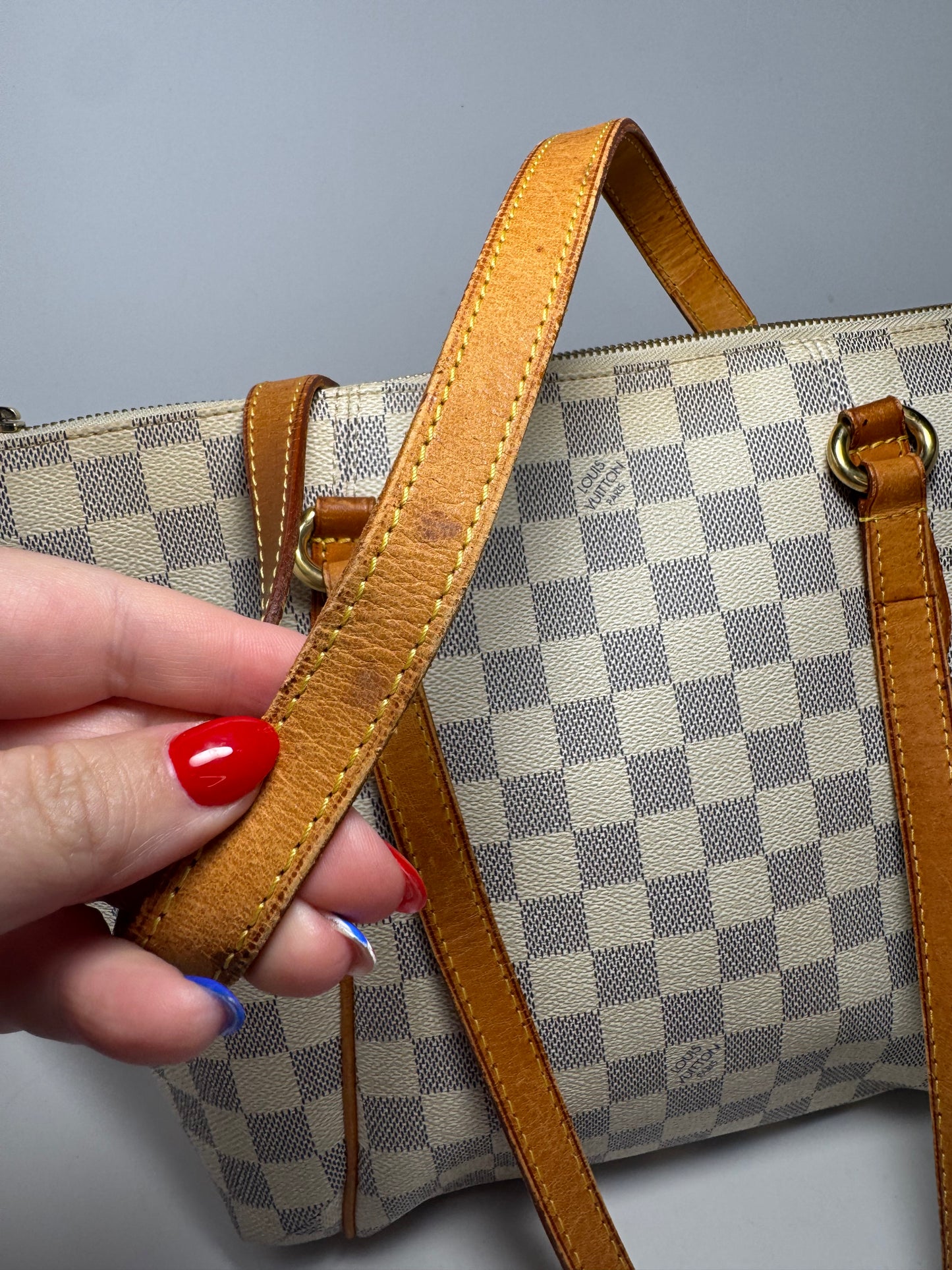 Louis Vuitton Totally PM Damier Azur Tote