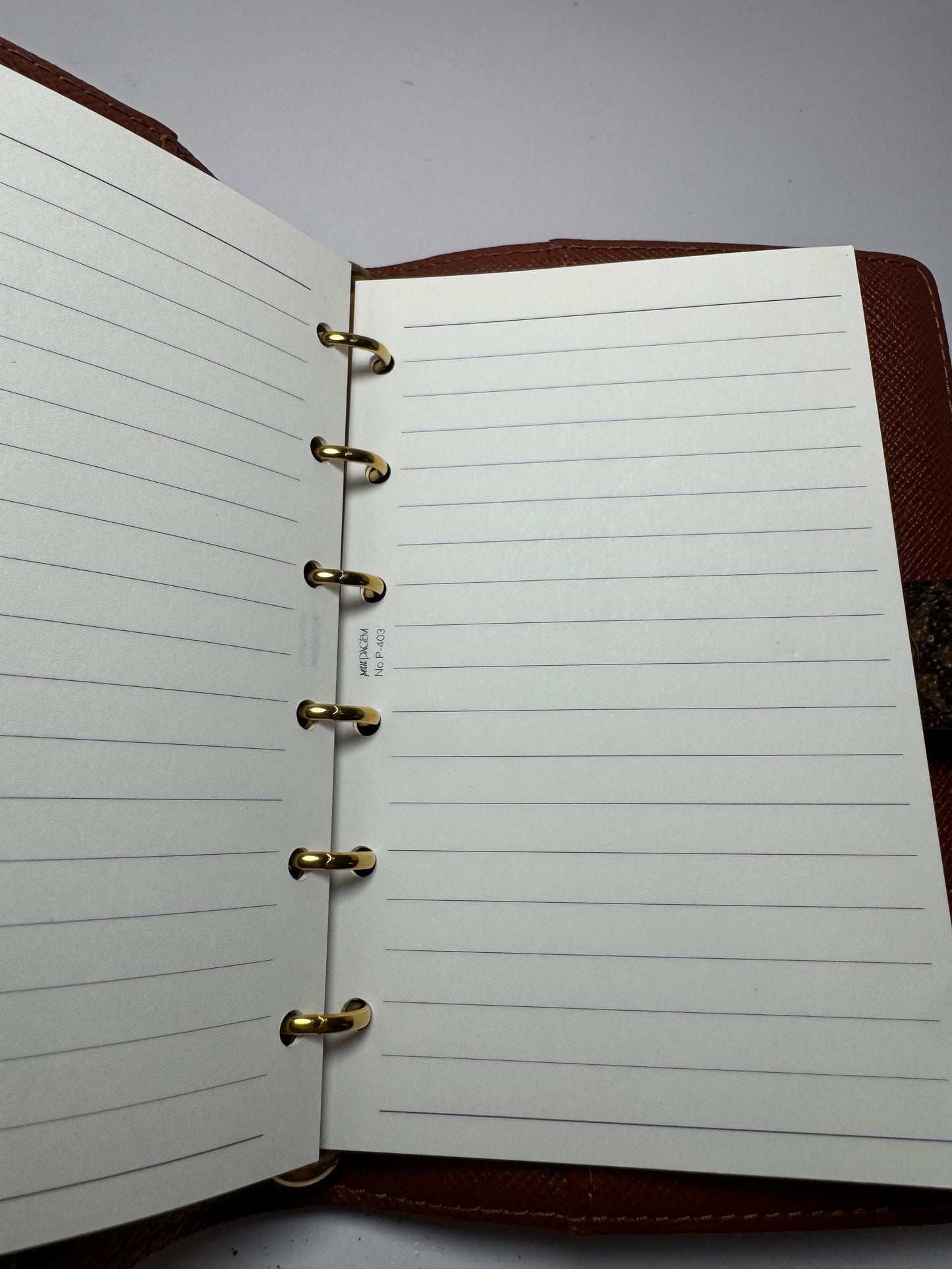 Louis Vuitton Agenda PM Monogram Passport Holder/Agenda Planner- July 2000