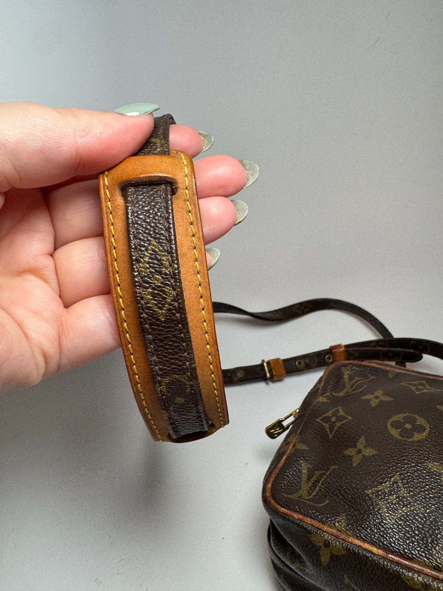 Louis Vuitton Mini Amazon Monogram Crossbody Bag – Vintage 1985, Made in France