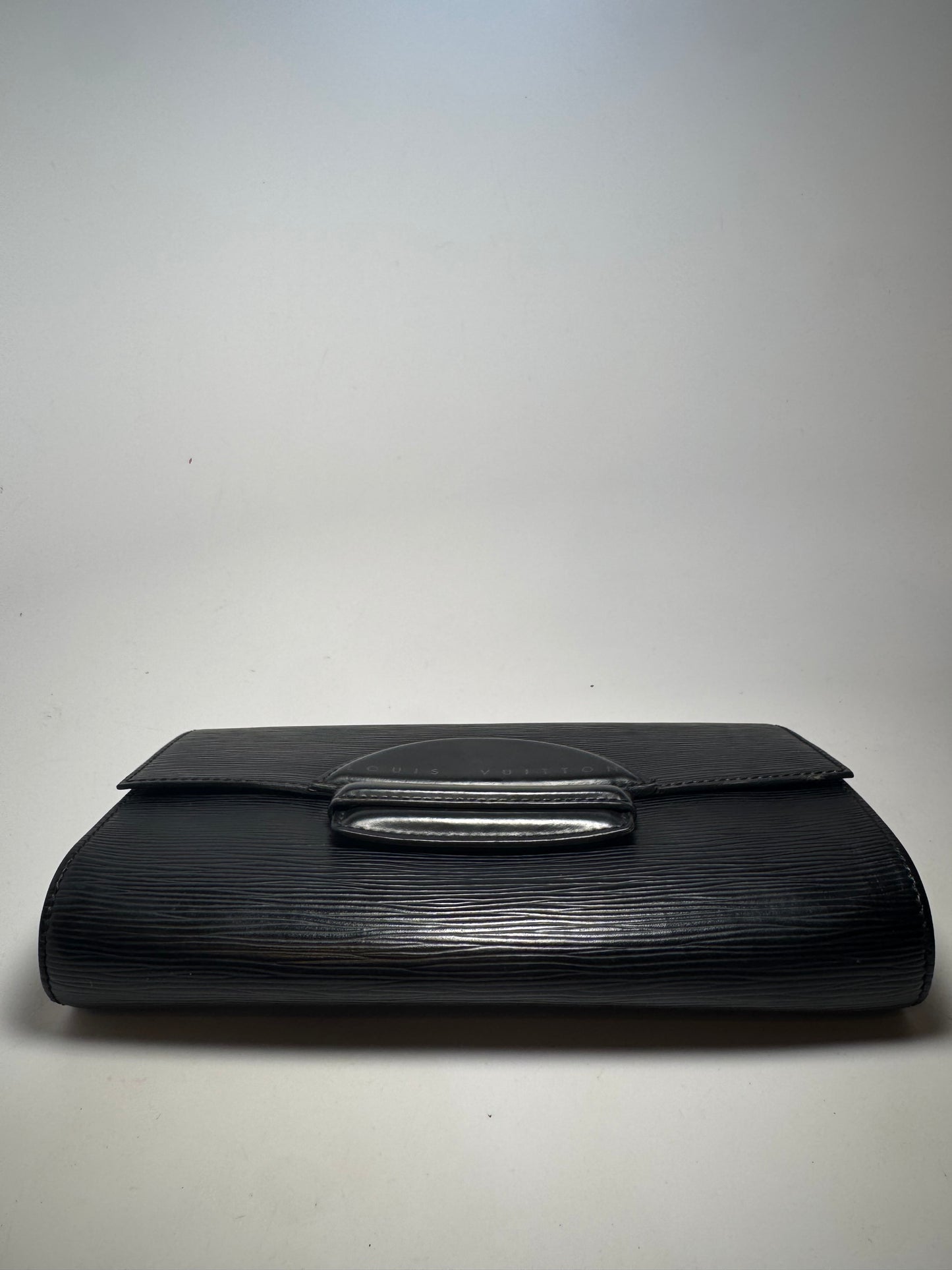 Louis Vuitton Chaillot Noir Black Epi Leather Clutch