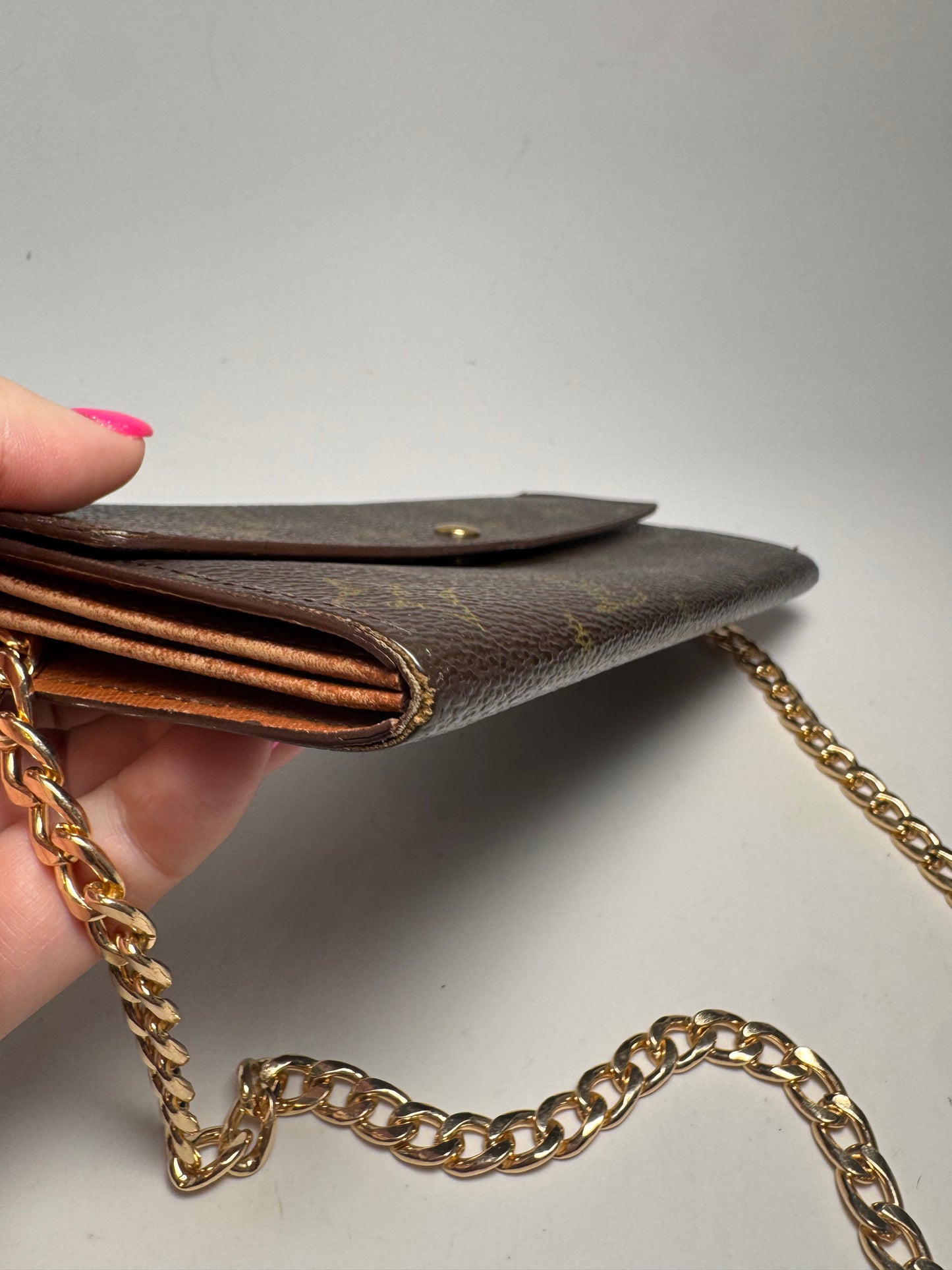 Louis Vuitton Sarah Monogram Wallet On Chain