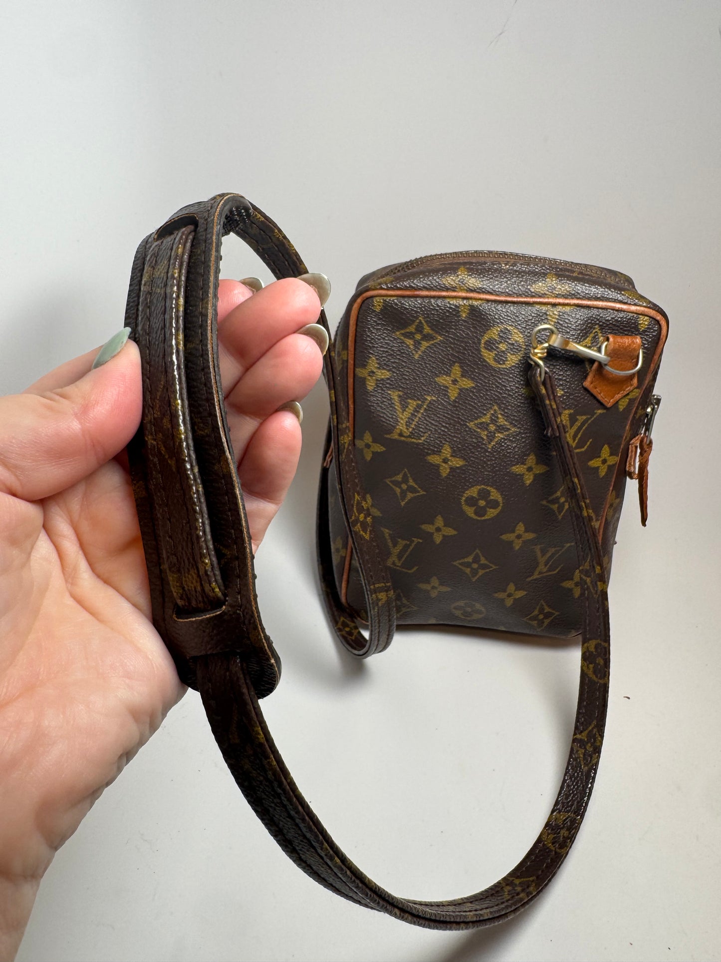 Louis Vuitton Amazon Monogram Crossbody- Vintage Pre Date Code 1980s