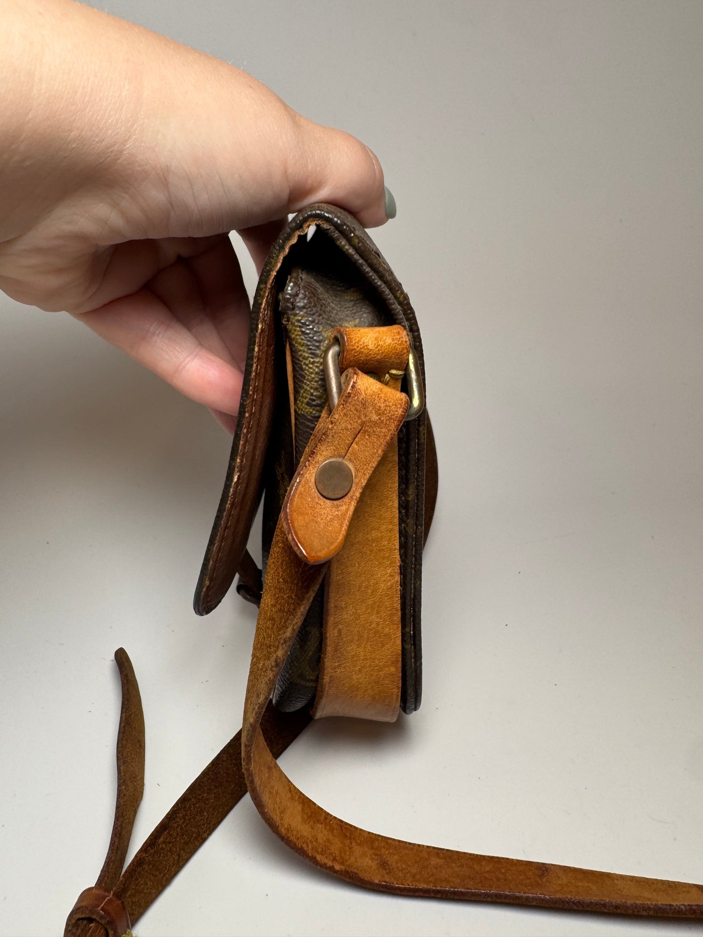 Louis Vuitton Cartouchière PM Monogram Crossbody – Vintage, 1988