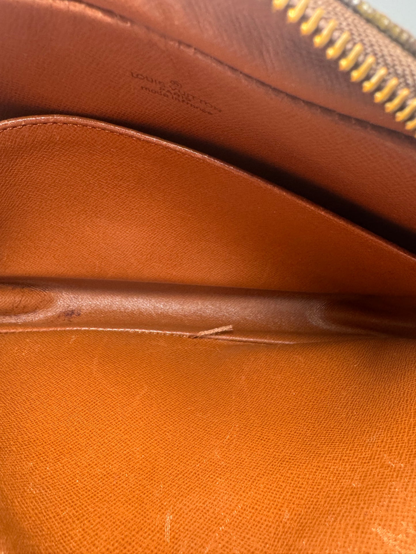 Louis Vuitton Compeigne 23 Monogram Clutch/Toiletry/Travel Pouch- France February 1988