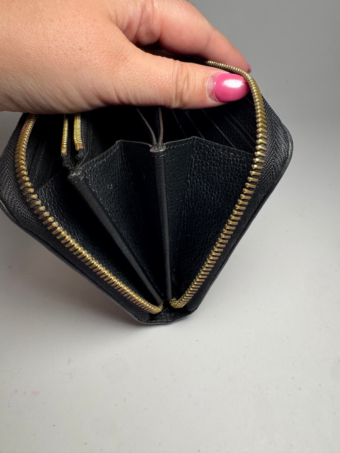Louis Vuitton Black Empriente Zippy Wallet, 2019 France