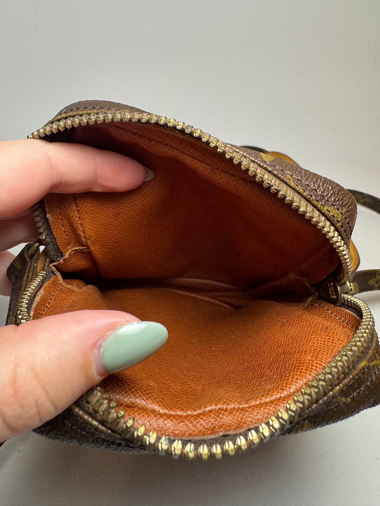 Louis Vuitton Vintage Mini Danube Monogram Crossbody – Made in France (Pre Date Code)