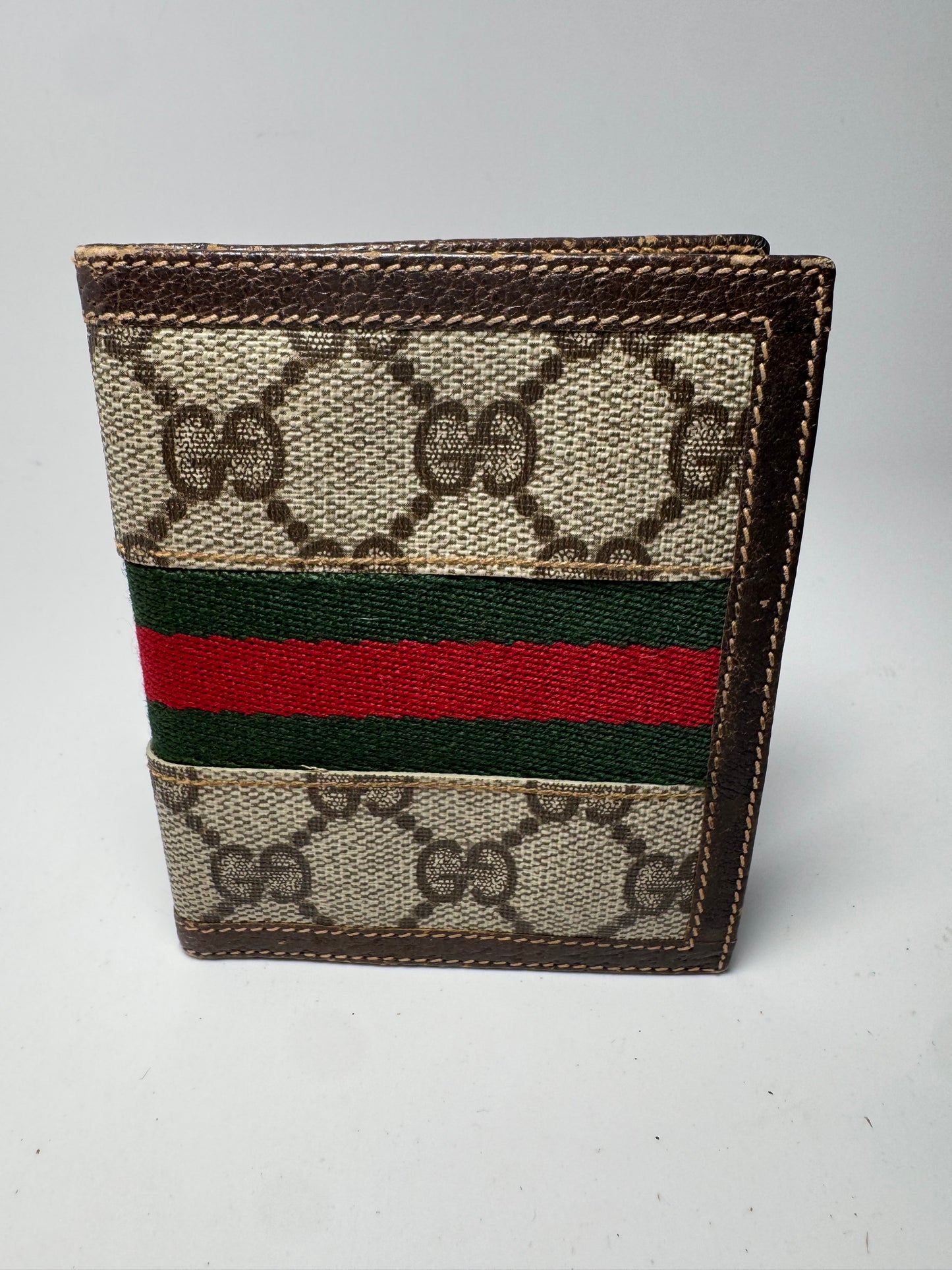 Gucci GG Canvas Card Holder Bifold Wallet
