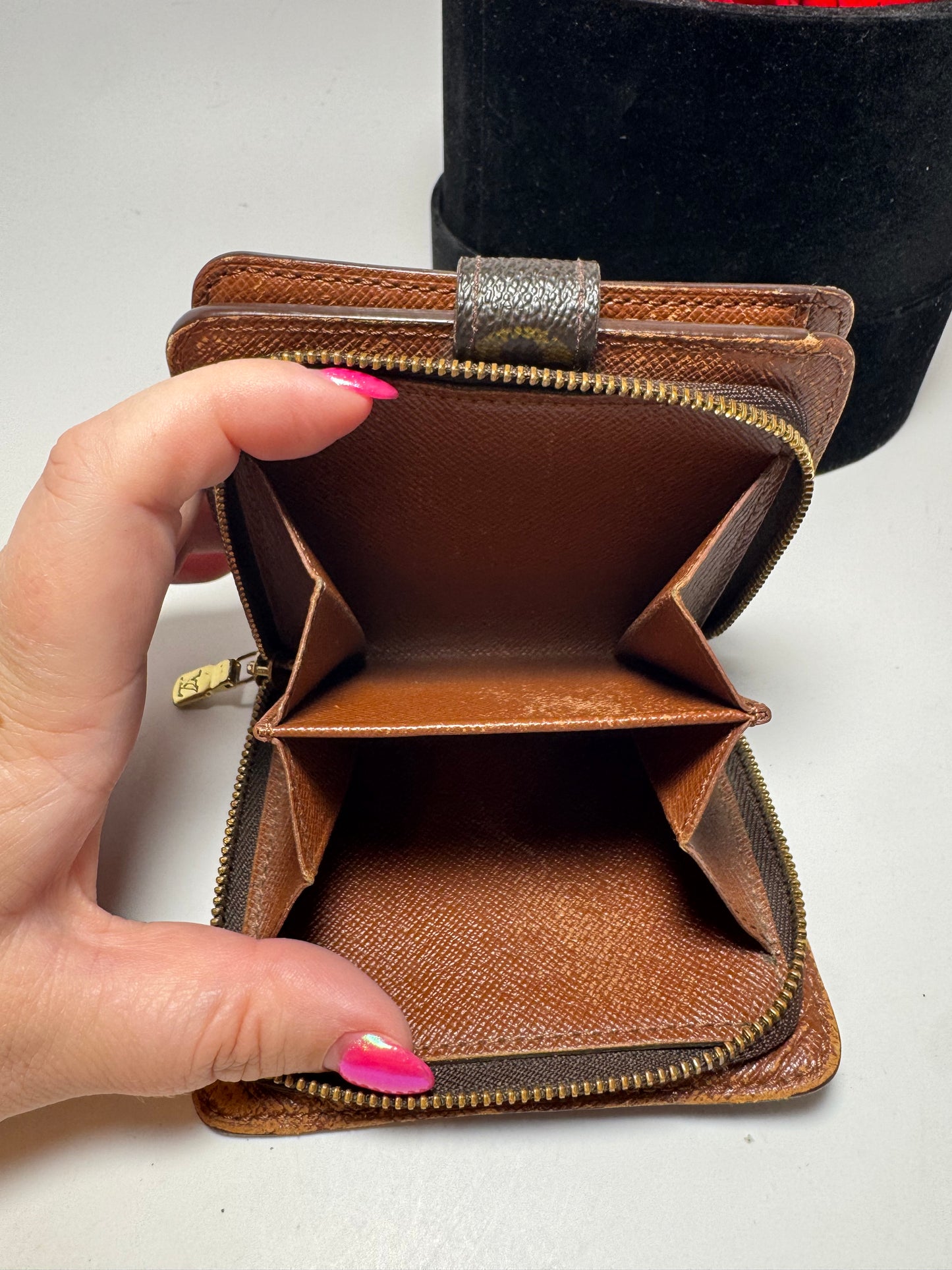 Louis Vuitton Zippy Compact Monogram Wallet