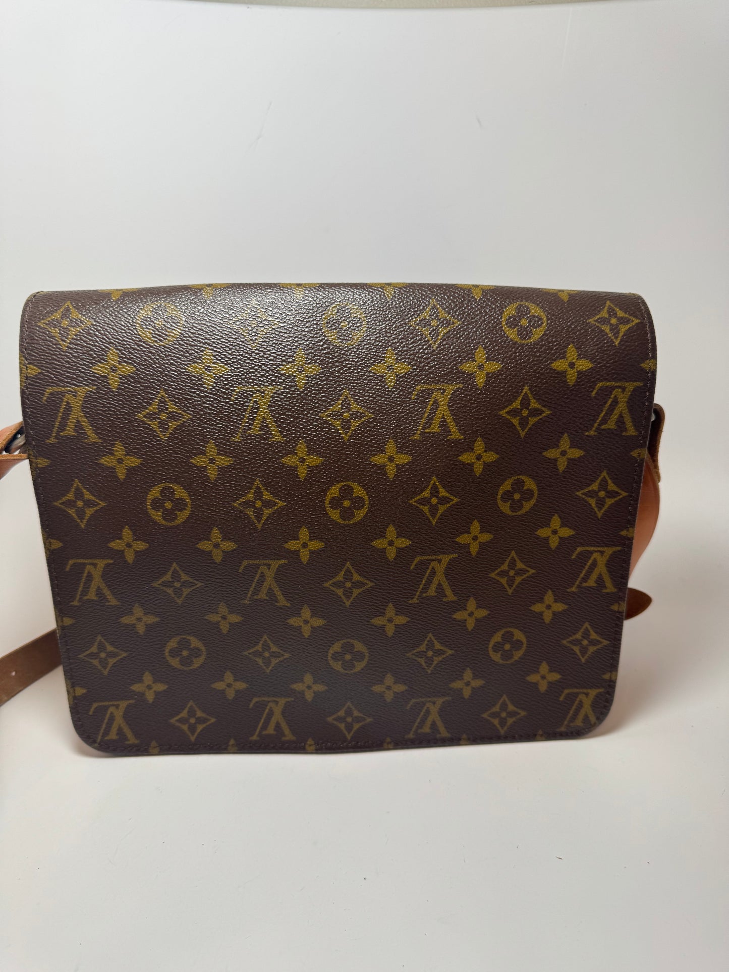 Louis Vuitton Cartouchière GM Monogram Crossbody/Shoulder Bag- Pre Date Code