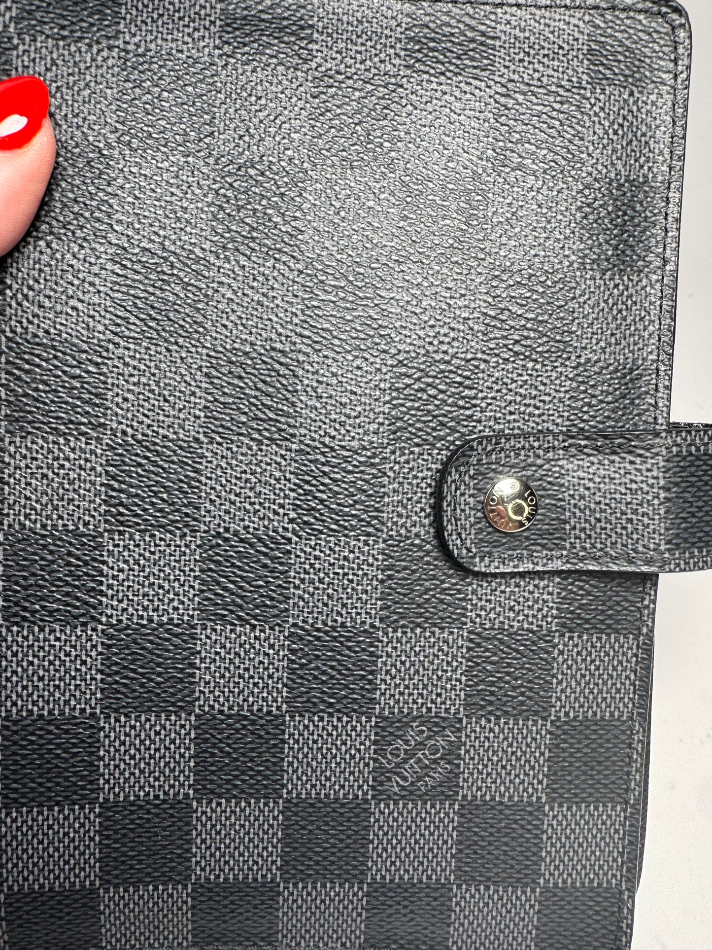 Louis Vuitton Agenda MM Damier Graphite