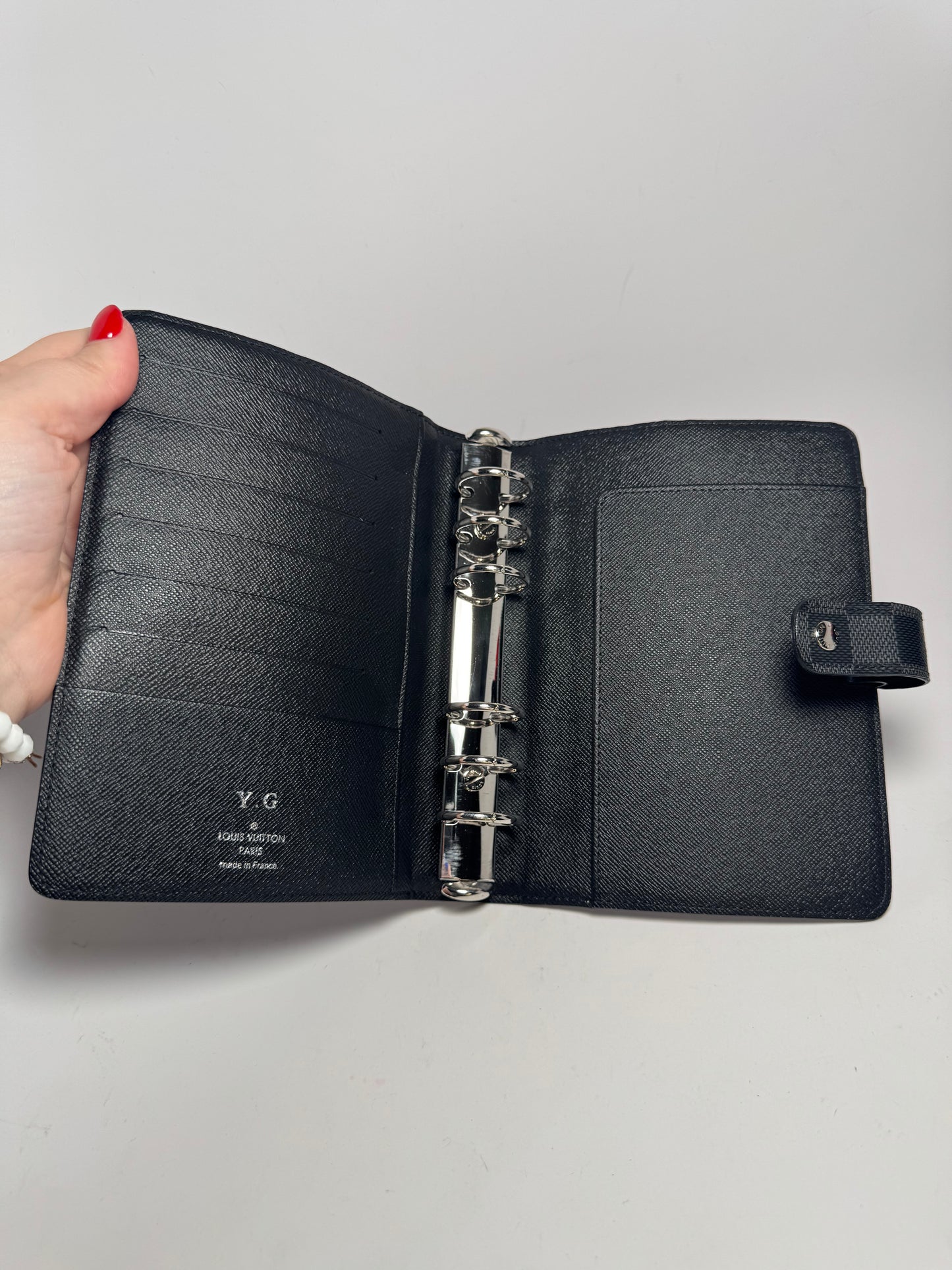 Louis Vuitton Agenda MM Damier Graphite