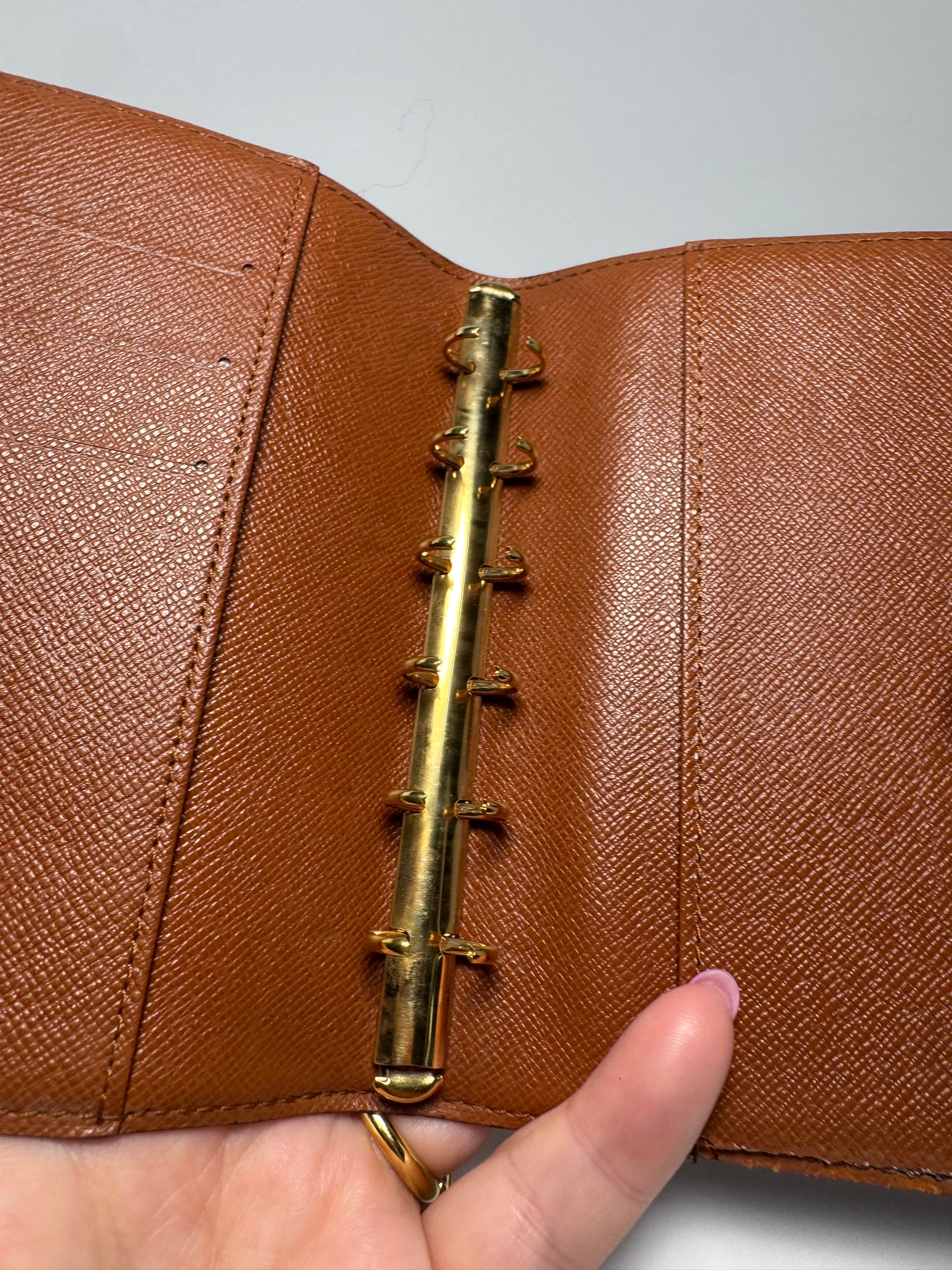 Louis Vuitton Agenda PM Monogram Planner/Passport Holder- Spain November 1997
