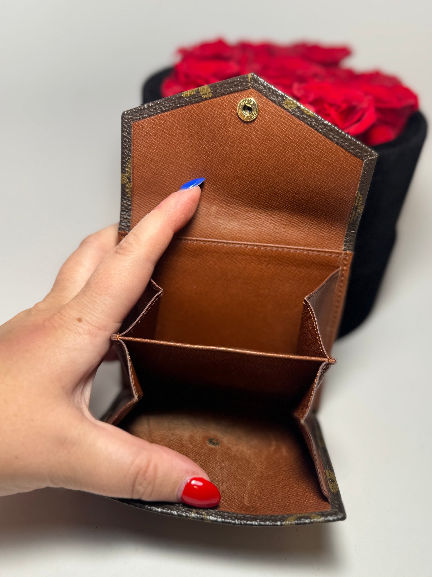Louis Vuitton Monogram Elise Compact Monogram Wallet