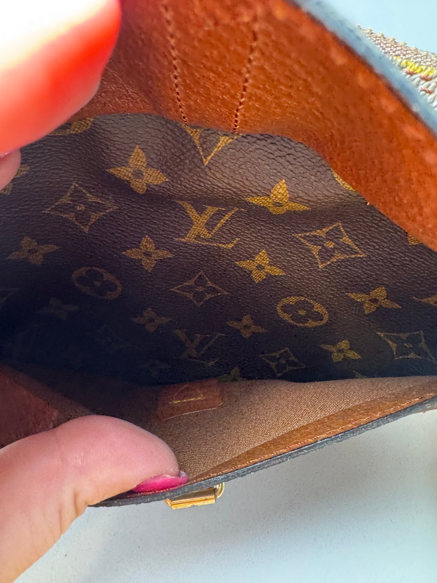 Louis Vuitton Jeune Fille Monogram Crossbody/Shoulder Bag Vintage